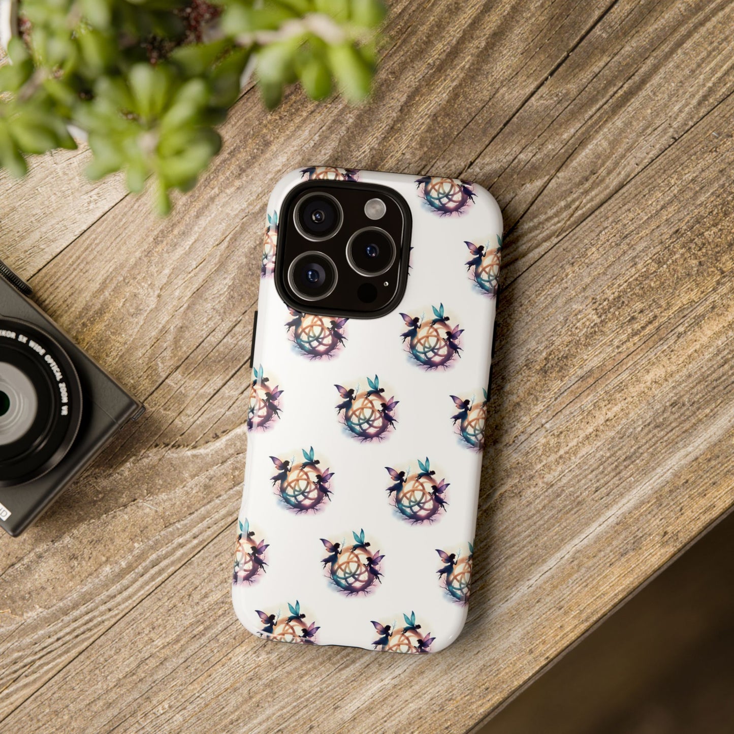 Tough Cases - Celtic Fairies Phone Case, Colorful Phone Cover, Fairy Lover Gift, Trendy Smartphone Accessory