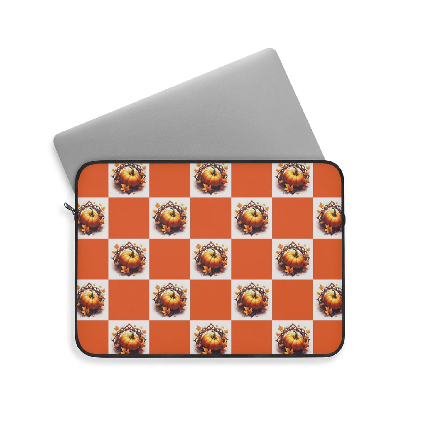 Vibrant Pumpkin Laptop Sleeve, Unique Laptop Case, Stylish Tech Accessory, Perfect Gift for Students, Colorful Protector - Celtic Scents