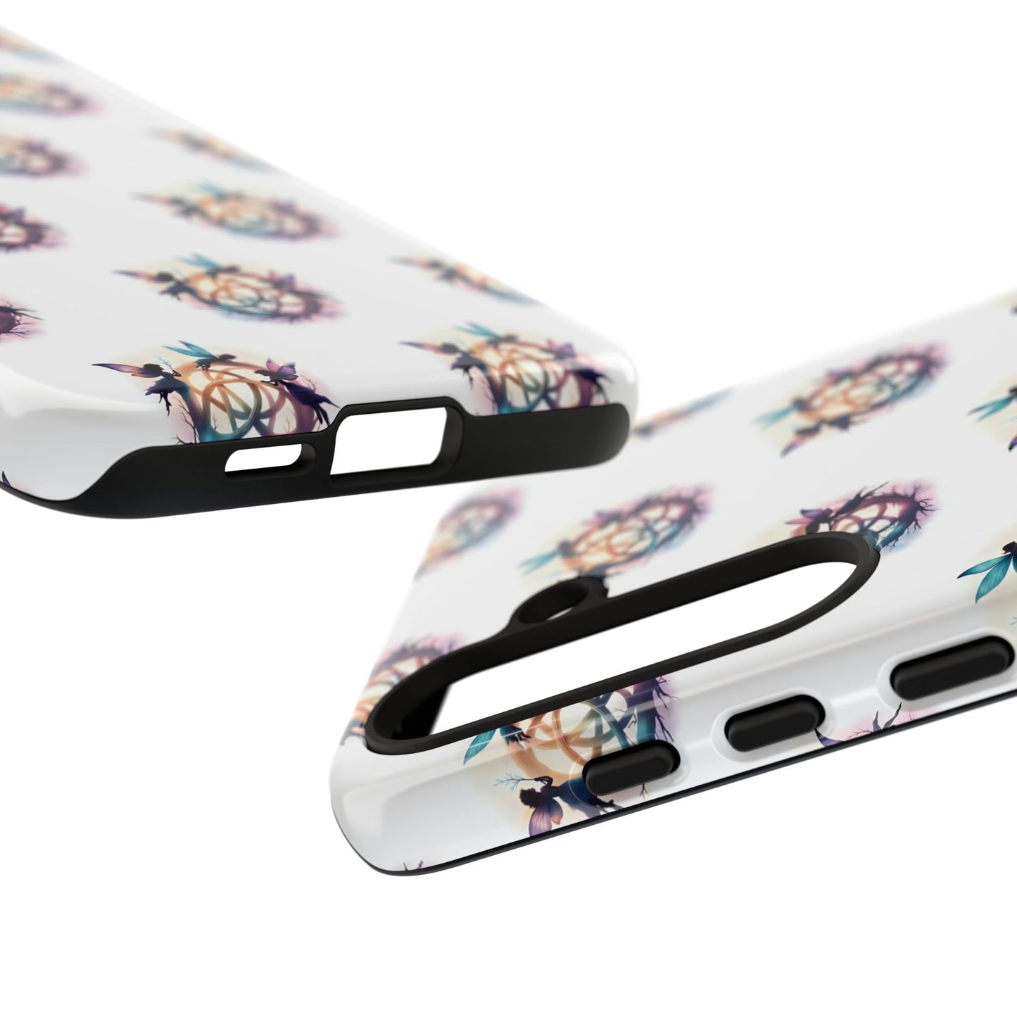 Tough Cases - Celtic Fairies Phone Case, Colorful Phone Cover, Fairy Lover Gift, Trendy Smartphone Accessory