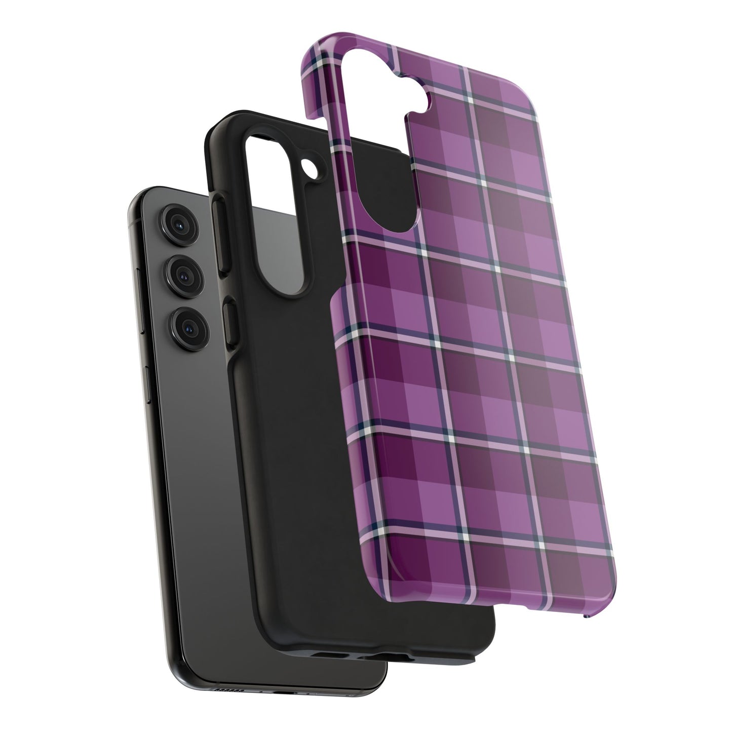 Plaid Tough Phone Case, Stylish Cell Phone Cover for All Occasions, Perfect Gift for Tech Lovers