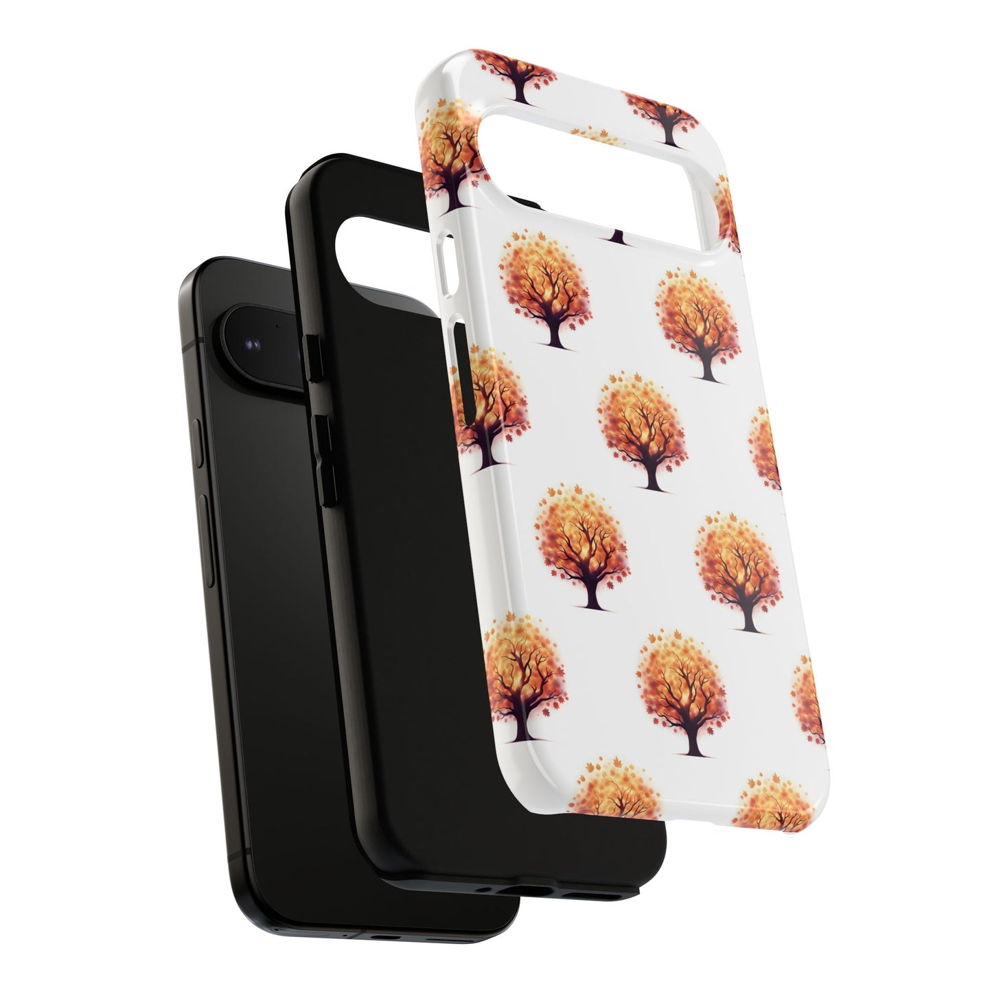Autumn Tree Phone Case, Fall Phone Cover, Nature Inspired Case, Gift for Outdoorsy Friends, Seasonal Accessories, Eco-Friendly Phone Case