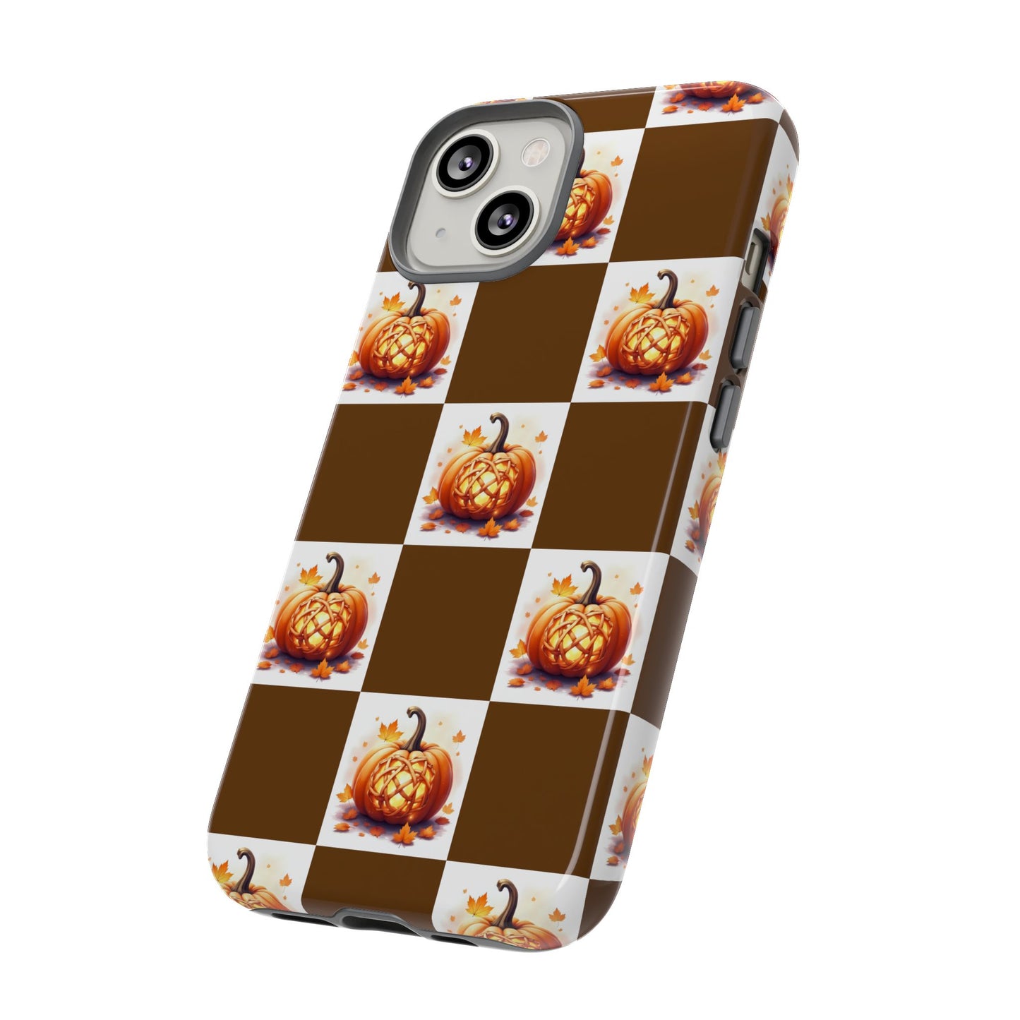 Pumpkin Phone Case, Fall Decor, Halloween Gift, Autumn Accessories, Cute Smartphone Cover, Tough Cases