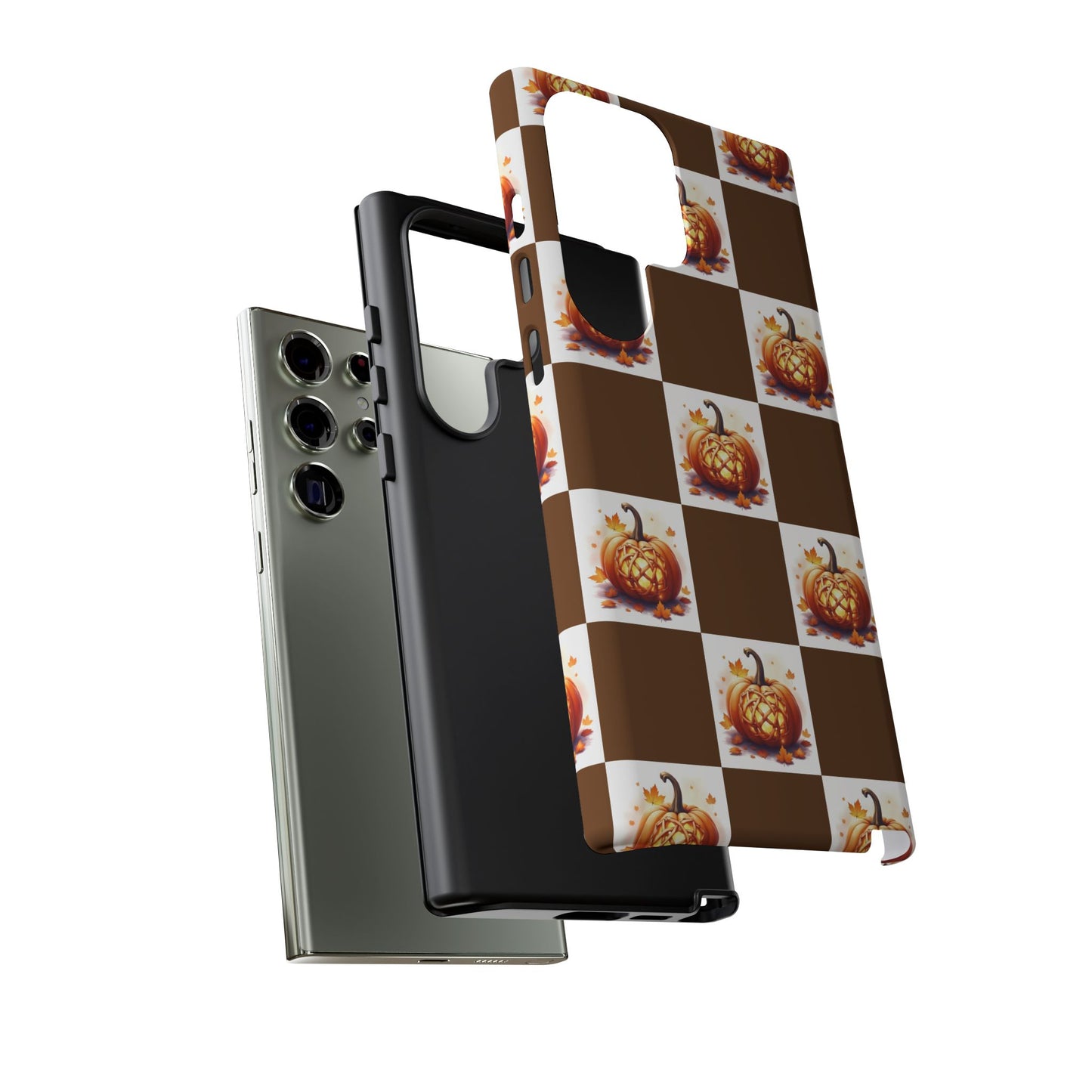 Pumpkin Phone Case, Fall Decor, Halloween Gift, Autumn Accessories, Cute Smartphone Cover, Tough Cases
