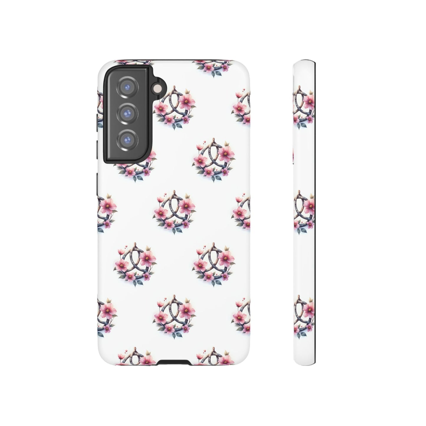Floral Phone Case, Tough Phone Cover, Cute Protection for Mobile, Gift for Her, Celtic Knot Floral Pattern Case - Celtic Scents