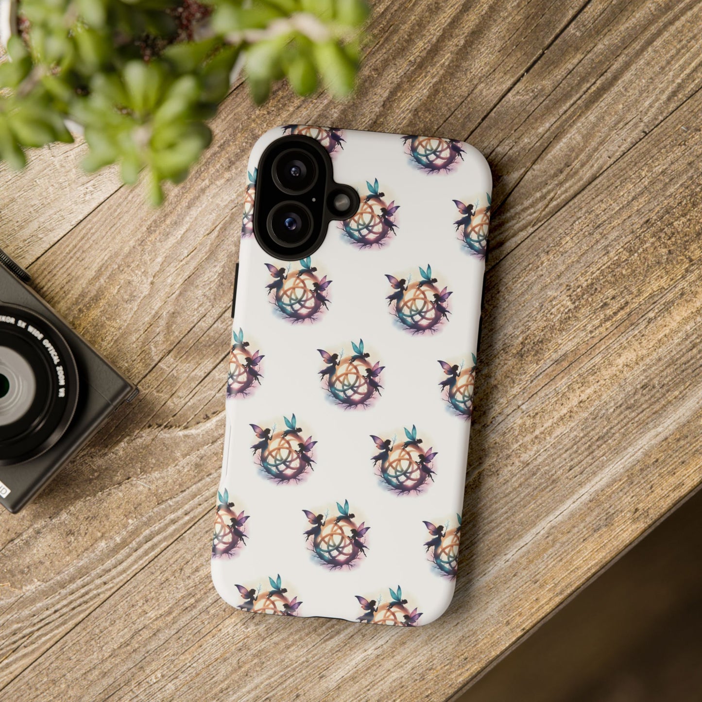 Tough Cases - Celtic Fairies Phone Case, Colorful Phone Cover, Fairy Lover Gift, Trendy Smartphone Accessory