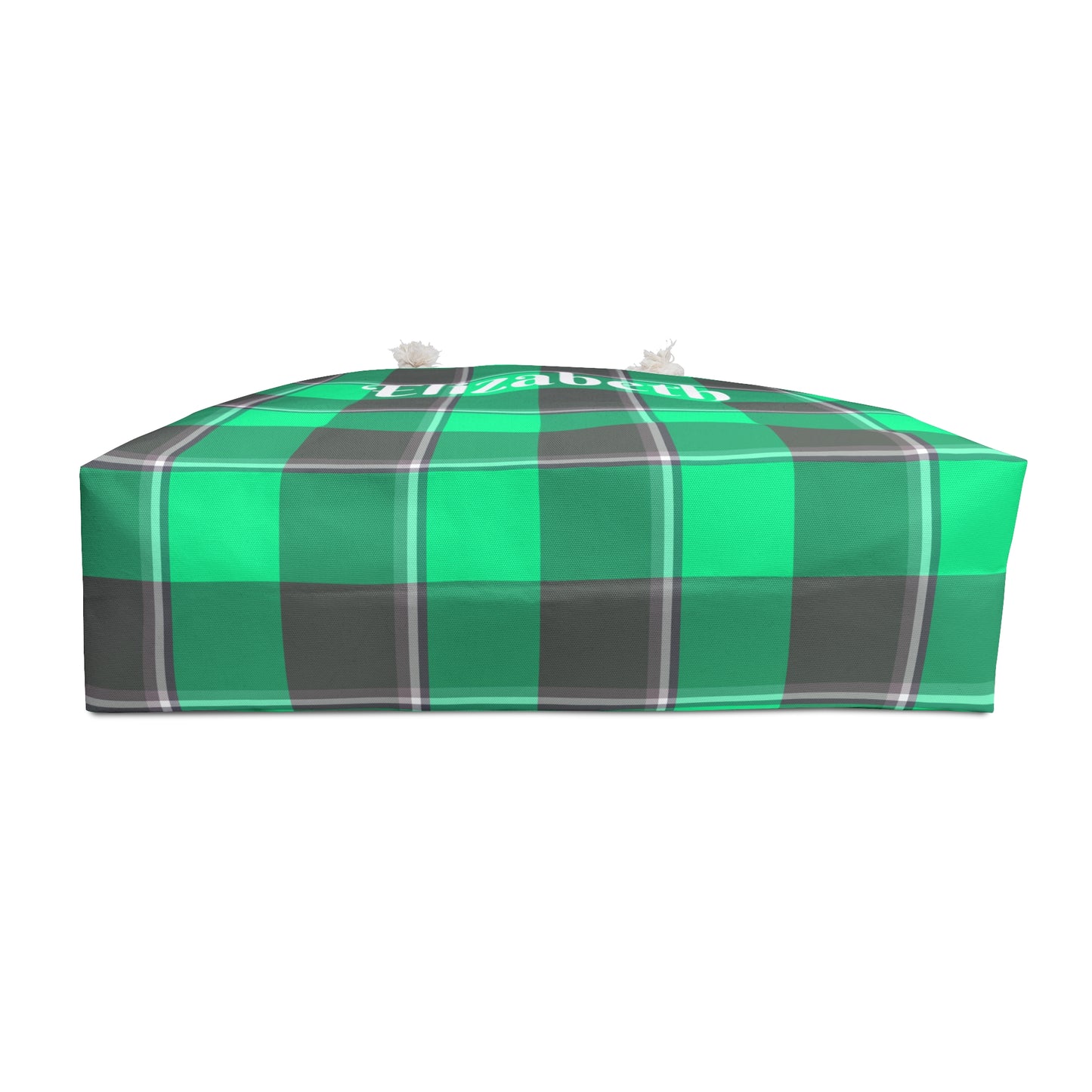 Personalized Plaid Weekender Bag, Stylish Travel Tote, Eco Friendly Overnight Bag, Custom Luggage Bag, Great for Weekend Getaways - Celtic Scents