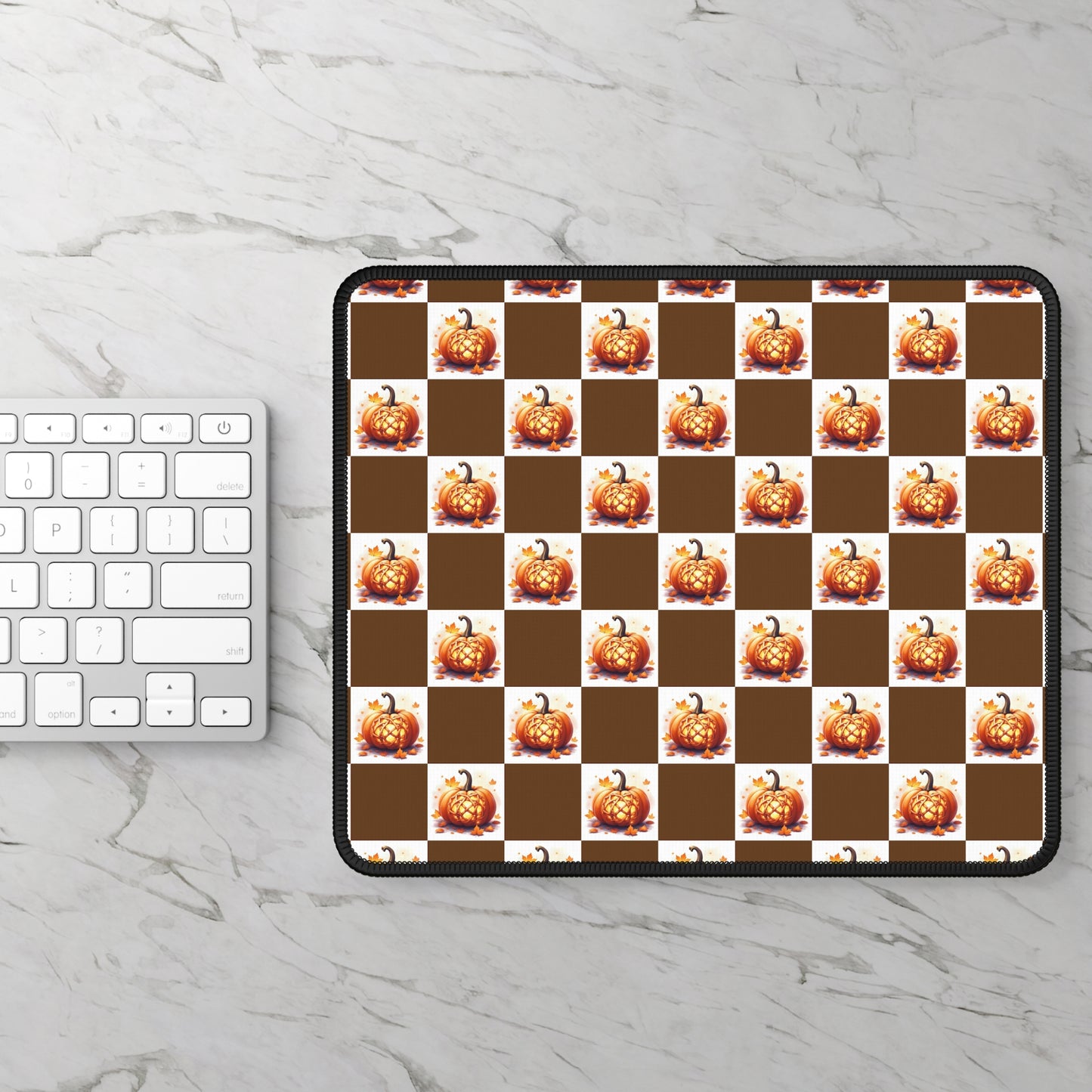Fall Pumpkin Gaming Mouse Pad, Autumn Decor for Gamers, Halloween Gift, Desk Accessory, Seasonal Mouse Mat, Cozy Gaming Setup - Celtic Scents