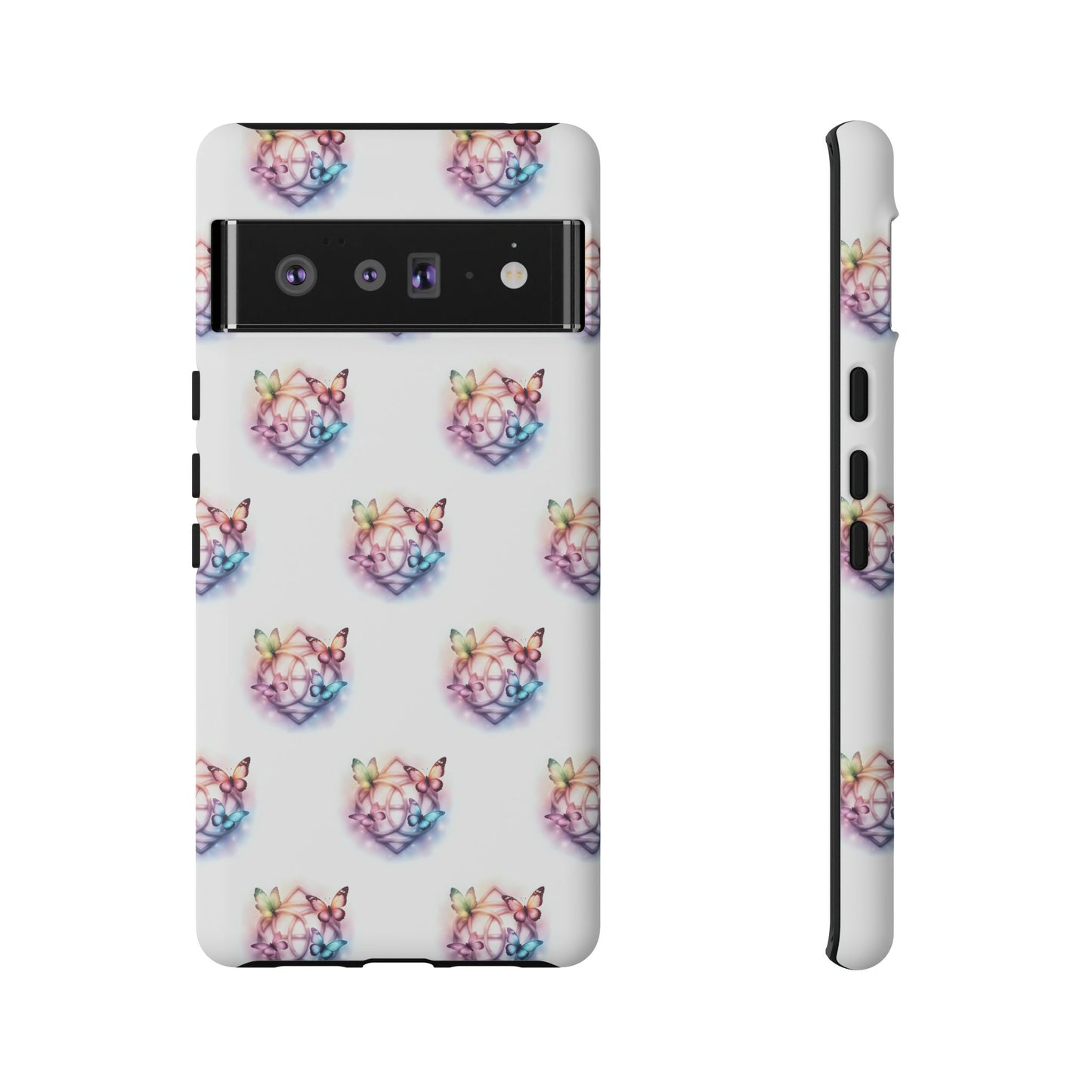 Colorful Butterflies Phone Case, Tough Cases, Cute Butterfly Lover Gift, Trendy Phone Cover, Nature Print Case - Celtic Scents