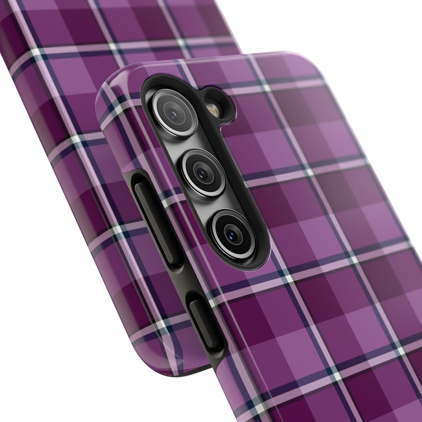 Plaid Tough Phone Case, Stylish Cell Phone Cover for All Occasions, Perfect Gift for Tech Lovers