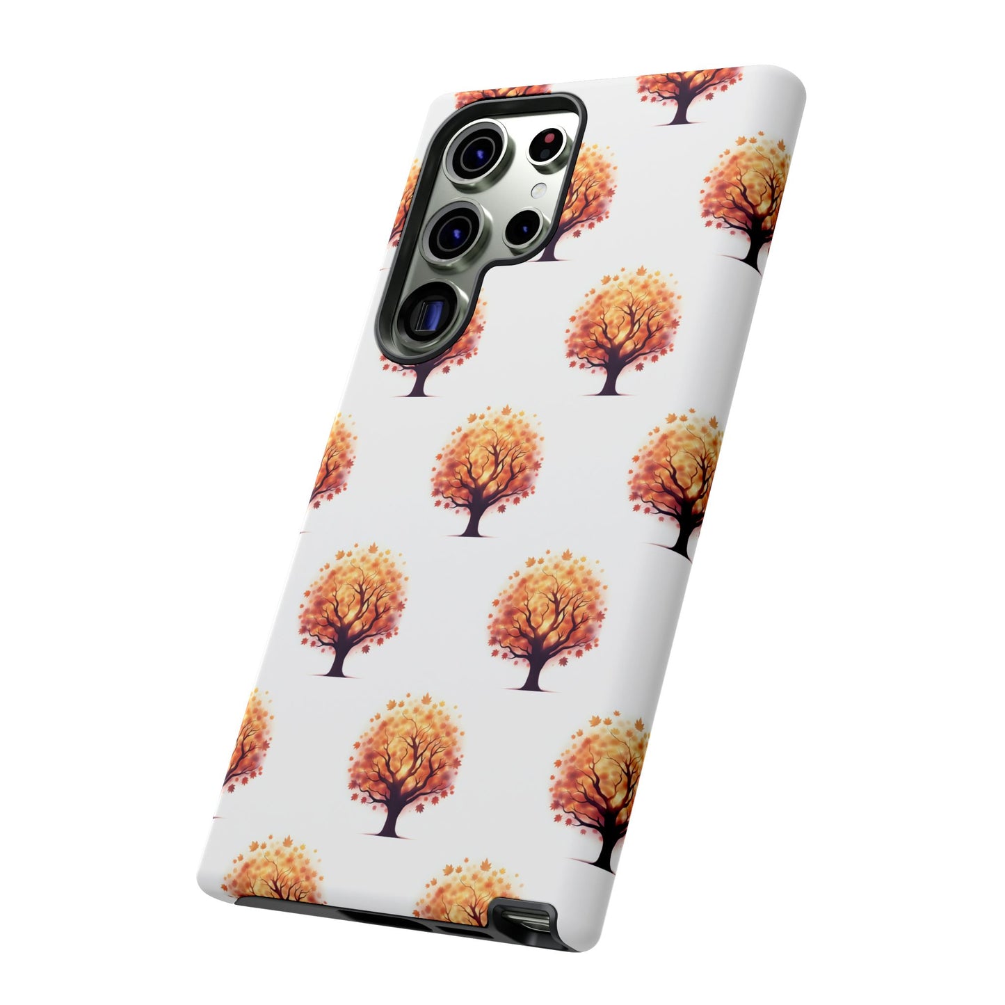Autumn Tree Phone Case, Fall Phone Cover, Nature Inspired Case, Gift for Outdoorsy Friends, Seasonal Accessories, Eco-Friendly Phone Case