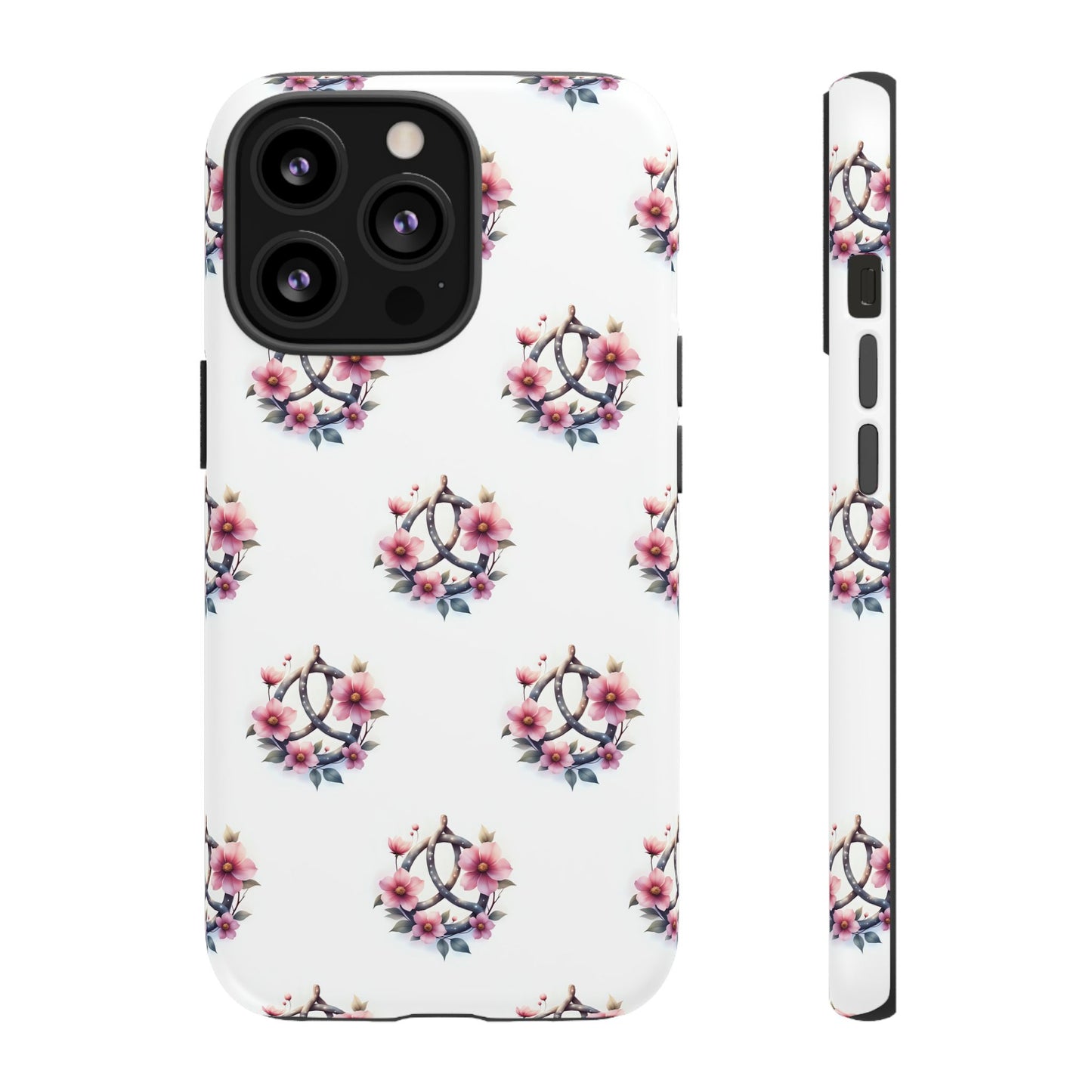 Floral Phone Case, Tough Phone Cover, Cute Protection for Mobile, Gift for Her, Celtic Knot Floral Pattern Case - Celtic Scents