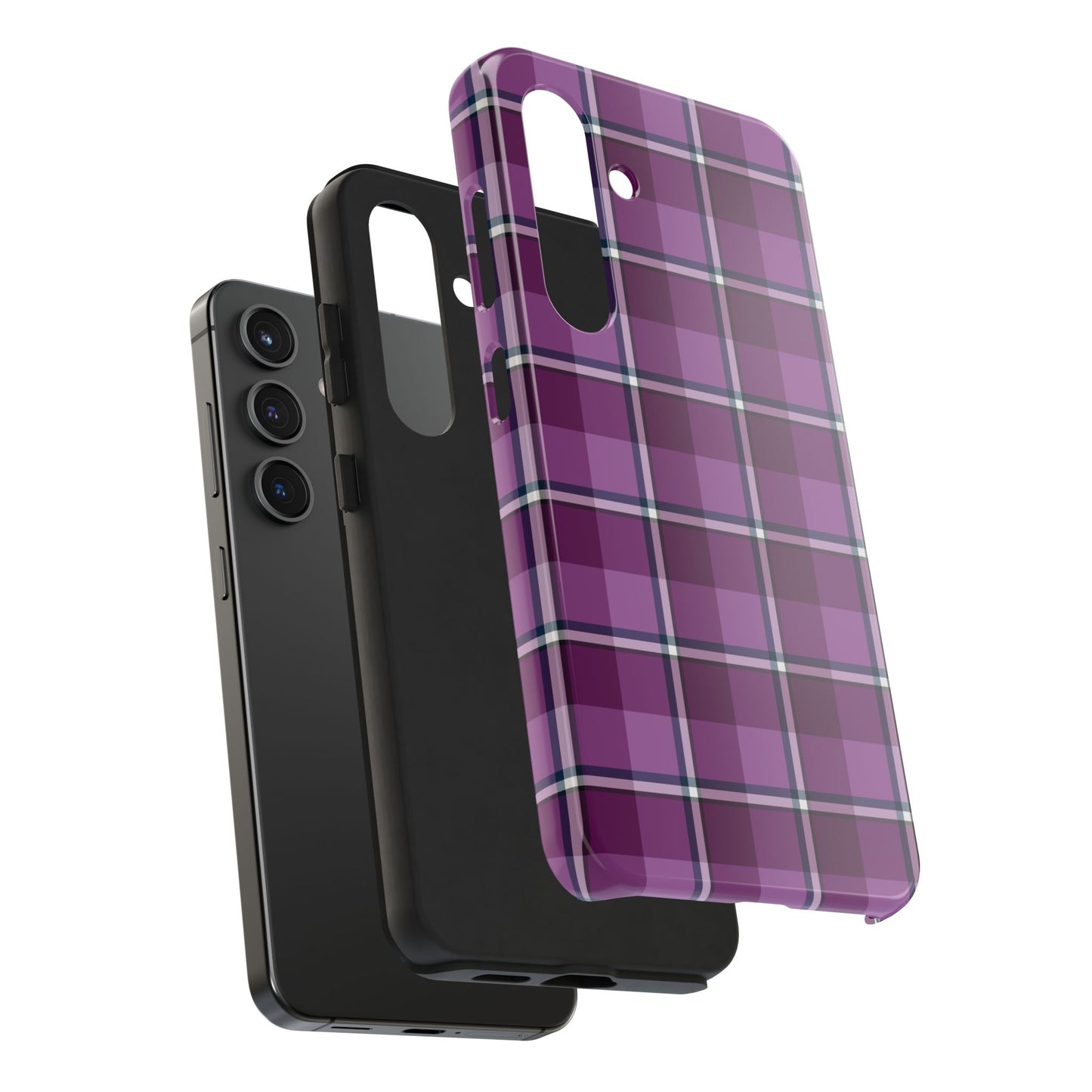 Plaid Tough Phone Case, Stylish Cell Phone Cover for All Occasions, Perfect Gift for Tech Lovers