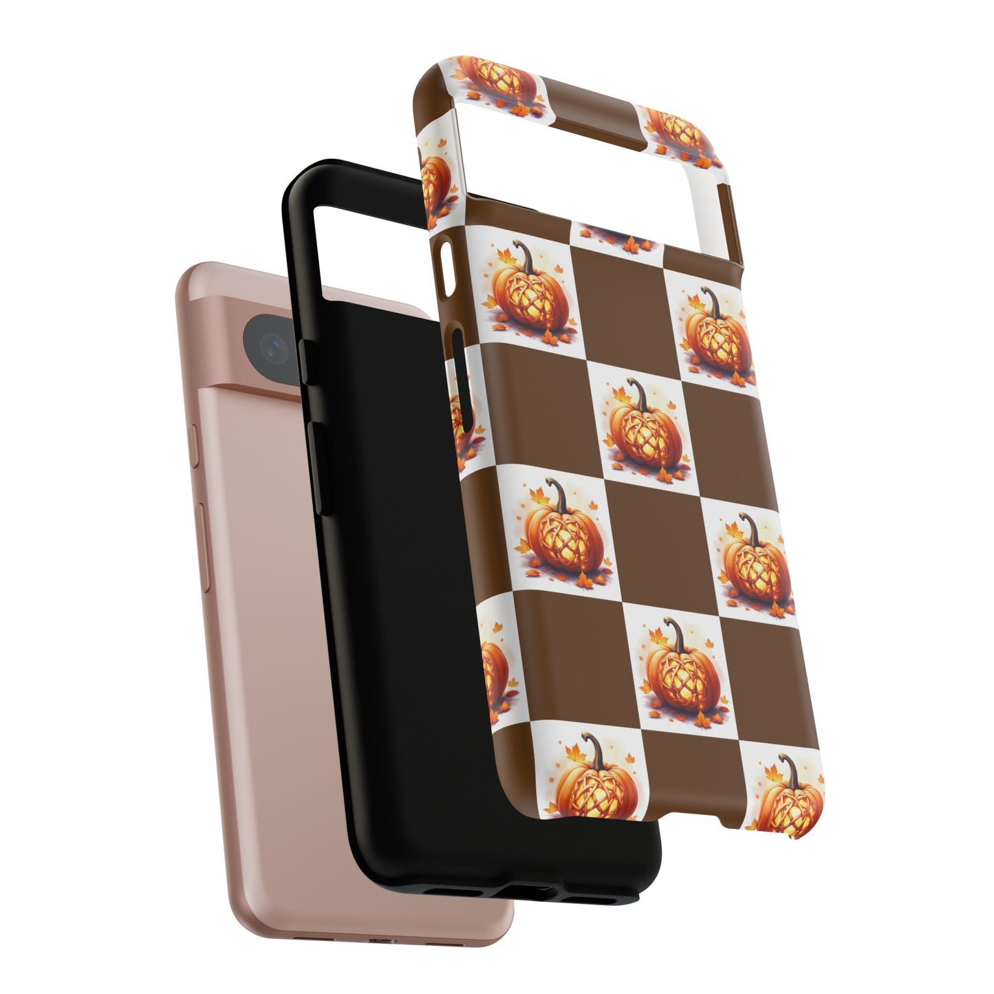 Pumpkin Phone Case, Fall Decor, Halloween Gift, Autumn Accessories, Cute Smartphone Cover, Tough Cases