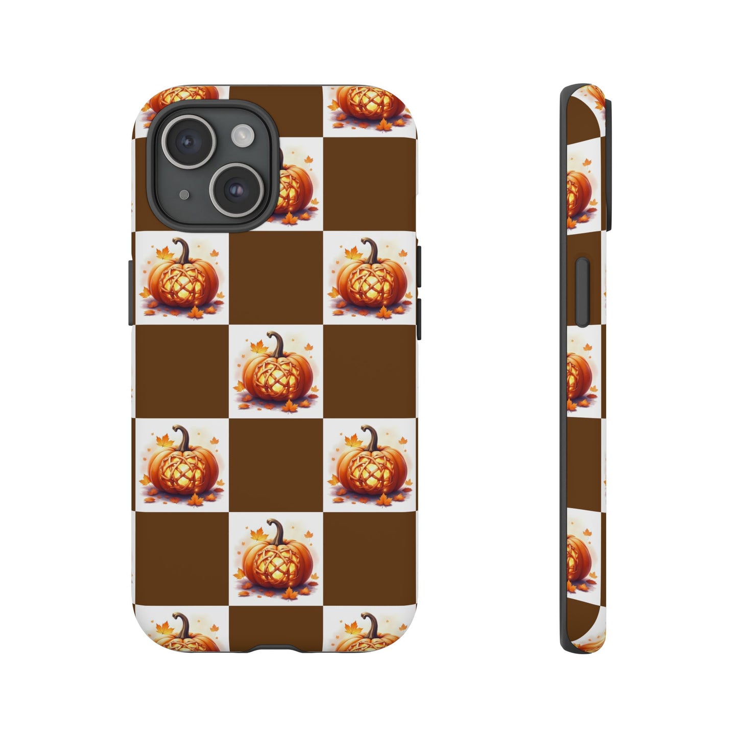 Pumpkin Phone Case, Fall Decor, Halloween Gift, Autumn Accessories, Cute Smartphone Cover, Tough Cases