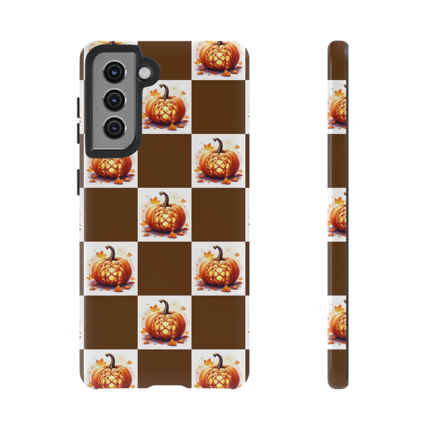 Pumpkin Phone Case, Fall Decor, Halloween Gift, Autumn Accessories, Cute Smartphone Cover, Tough Cases - Celtic Scents