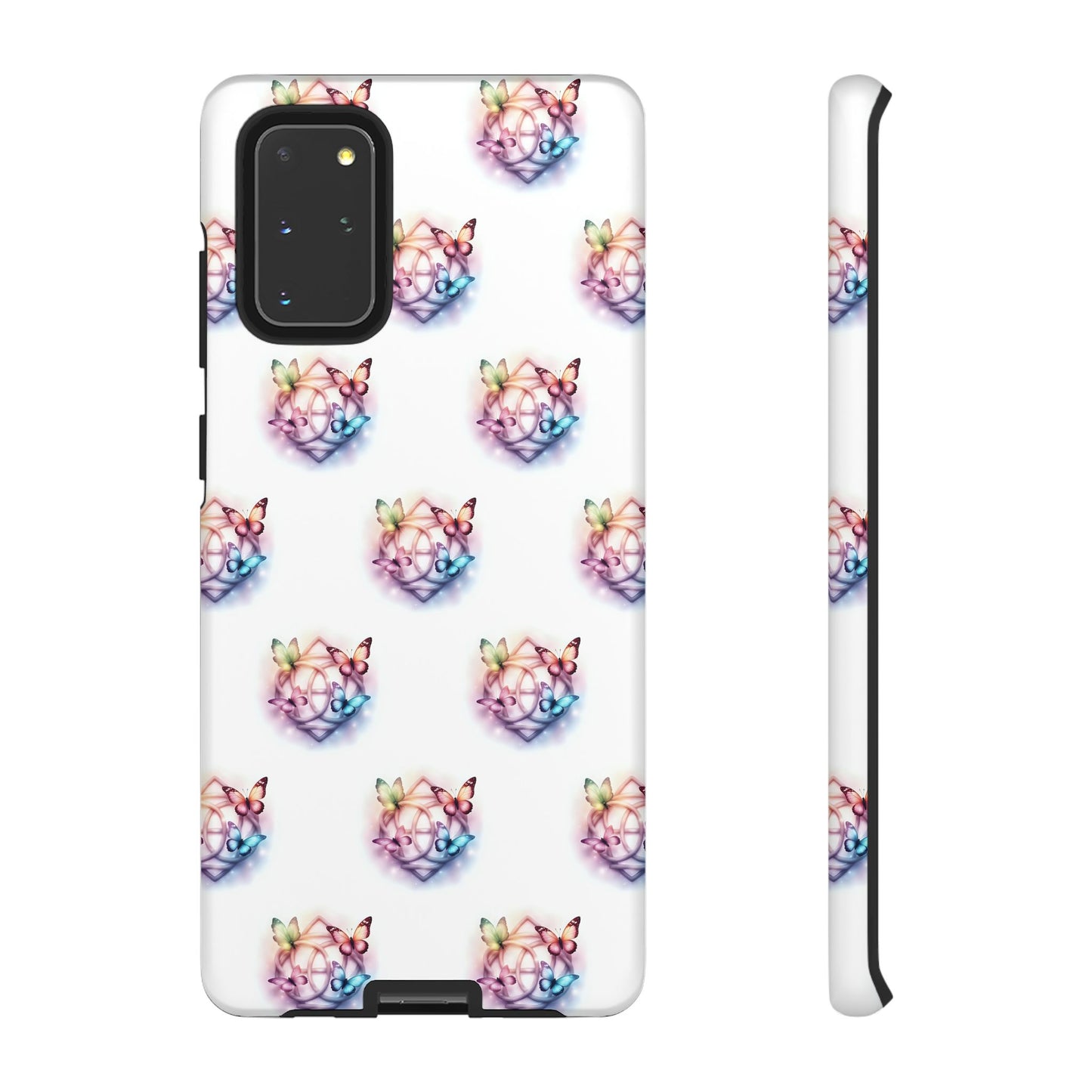Colorful Butterflies Phone Case, Tough Cases, Cute Butterfly Lover Gift, Trendy Phone Cover, Nature Print Case - Celtic Scents