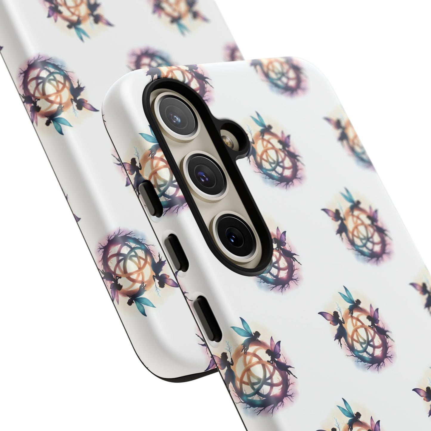 Tough Cases - Celtic Fairies Phone Case, Colorful Phone Cover, Fairy Lover Gift, Trendy Smartphone Accessory