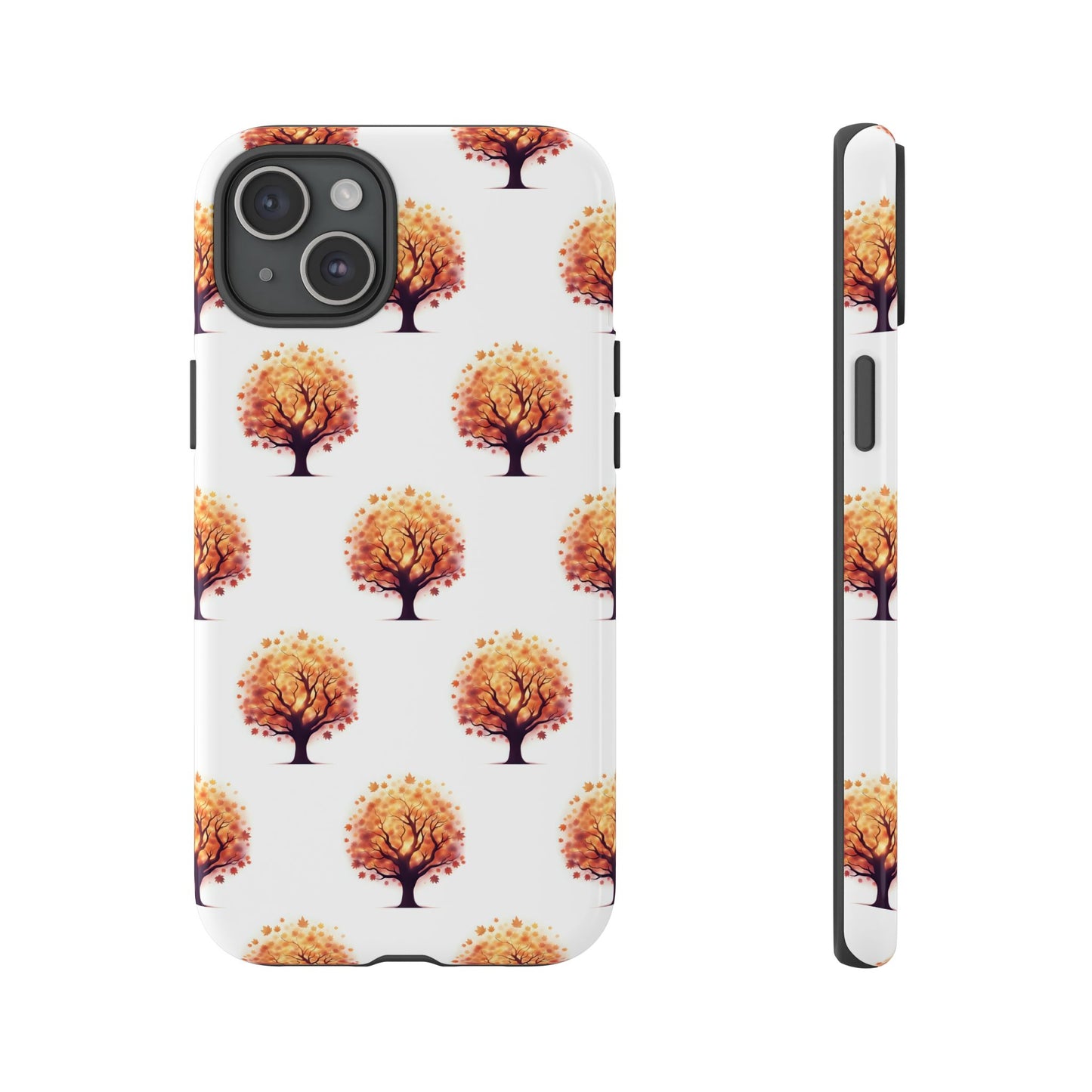 Autumn Tree Phone Case, Fall Phone Cover, Nature Inspired Case, Gift for Outdoorsy Friends, Seasonal Accessories, Eco-Friendly Phone Case