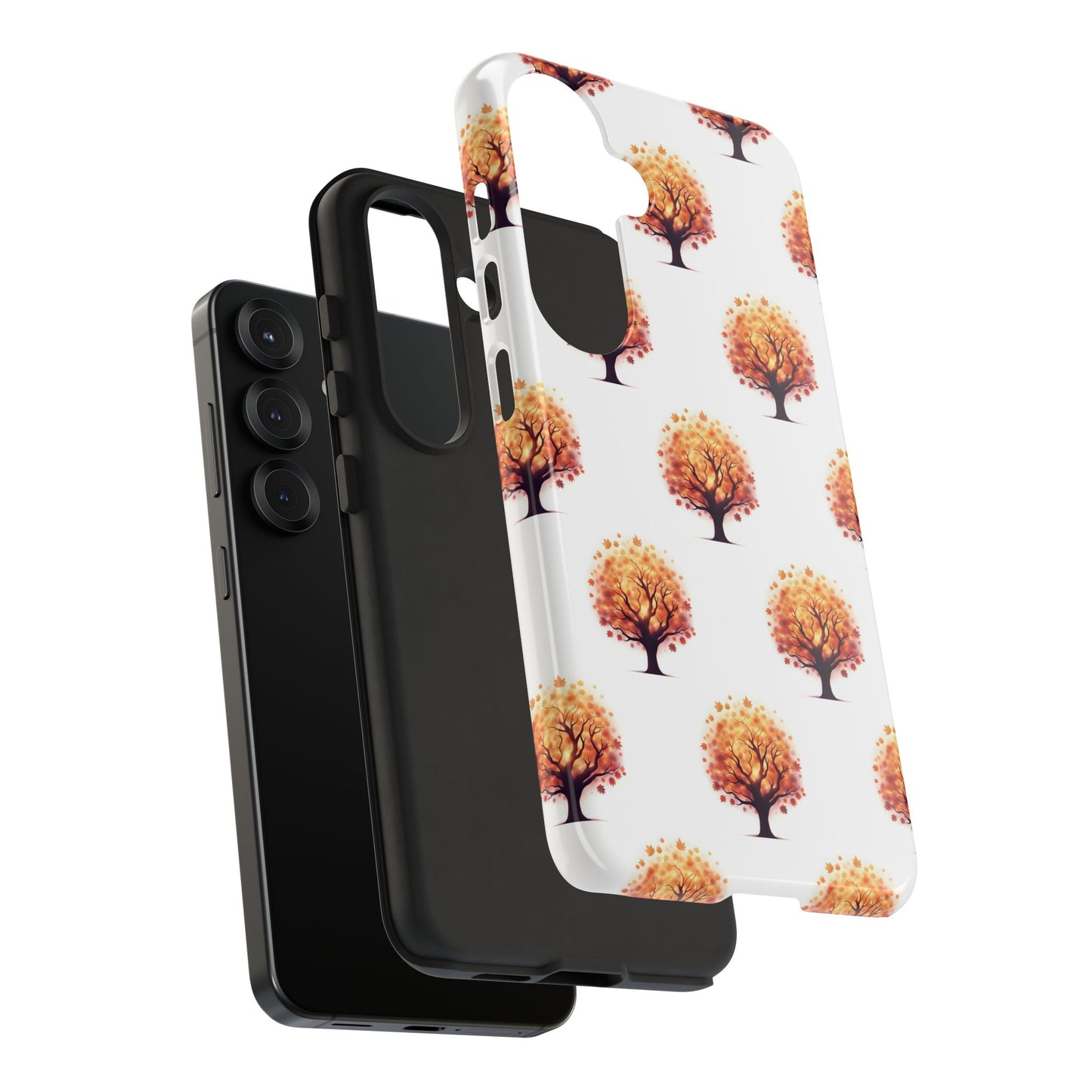 Autumn Tree Phone Case, Fall Phone Cover, Nature Inspired Case, Gift for Outdoorsy Friends, Seasonal Accessories, Eco-Friendly Phone Case