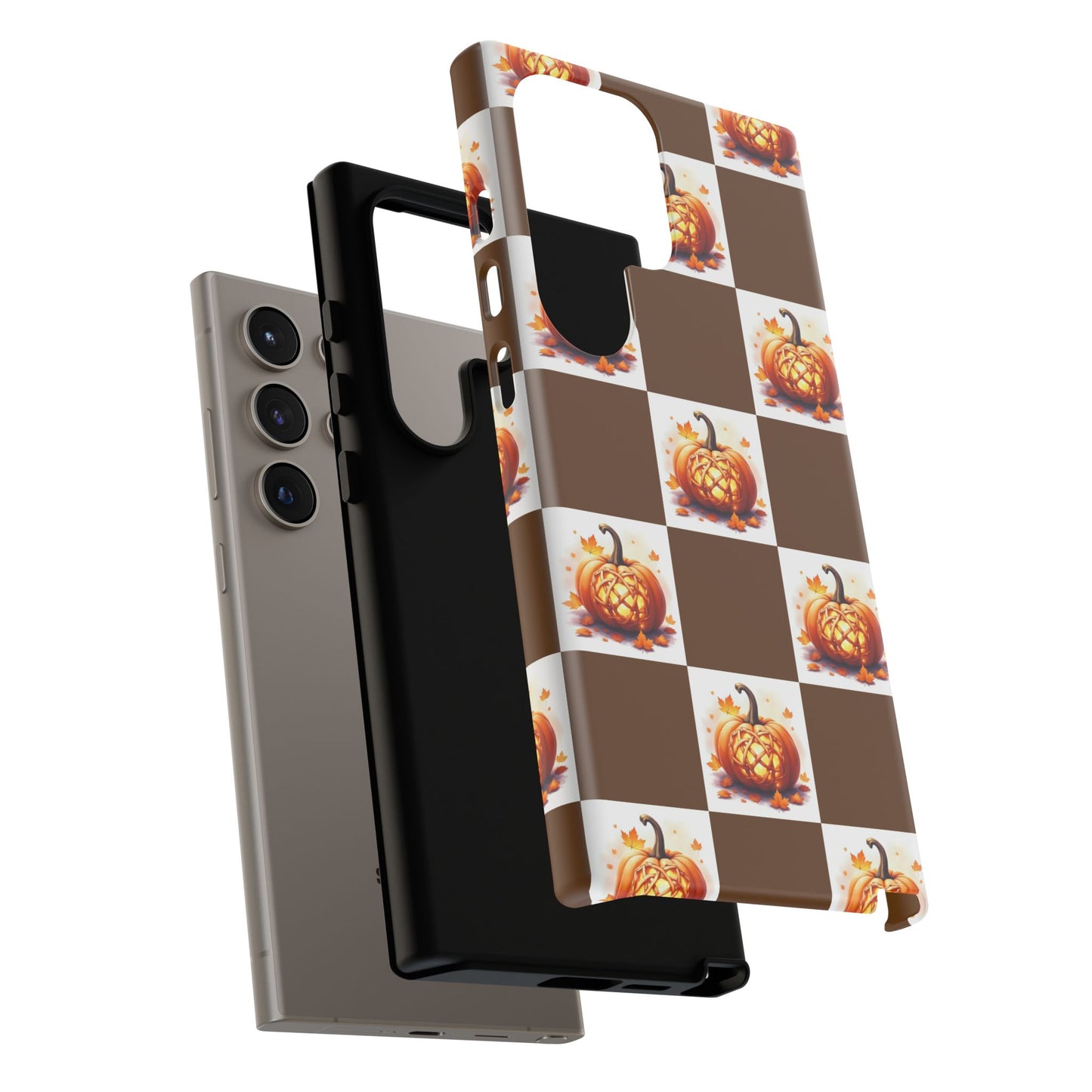 Pumpkin Phone Case, Fall Decor, Halloween Gift, Autumn Accessories, Cute Smartphone Cover, Tough Cases