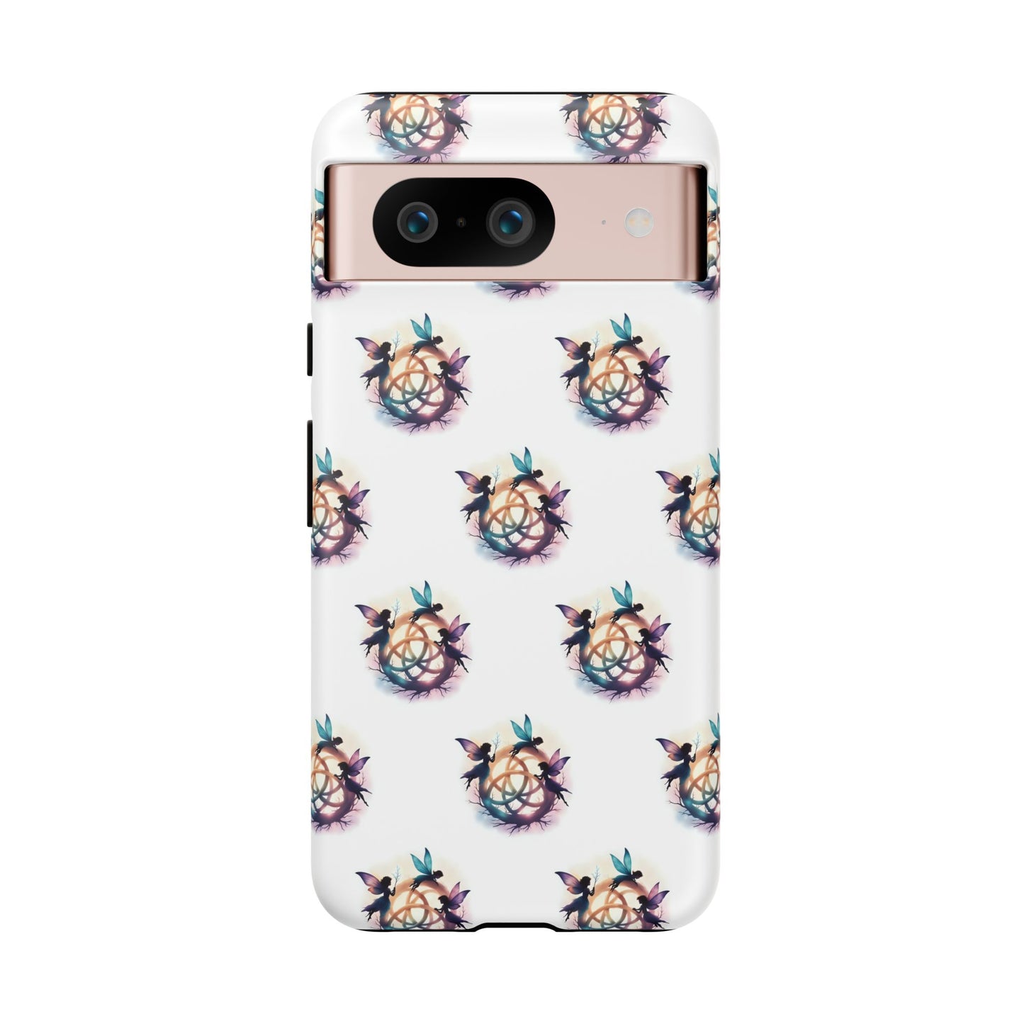 Tough Cases - Celtic Fairies Phone Case, Colorful Phone Cover, Fairy Lover Gift, Trendy Smartphone Accessory
