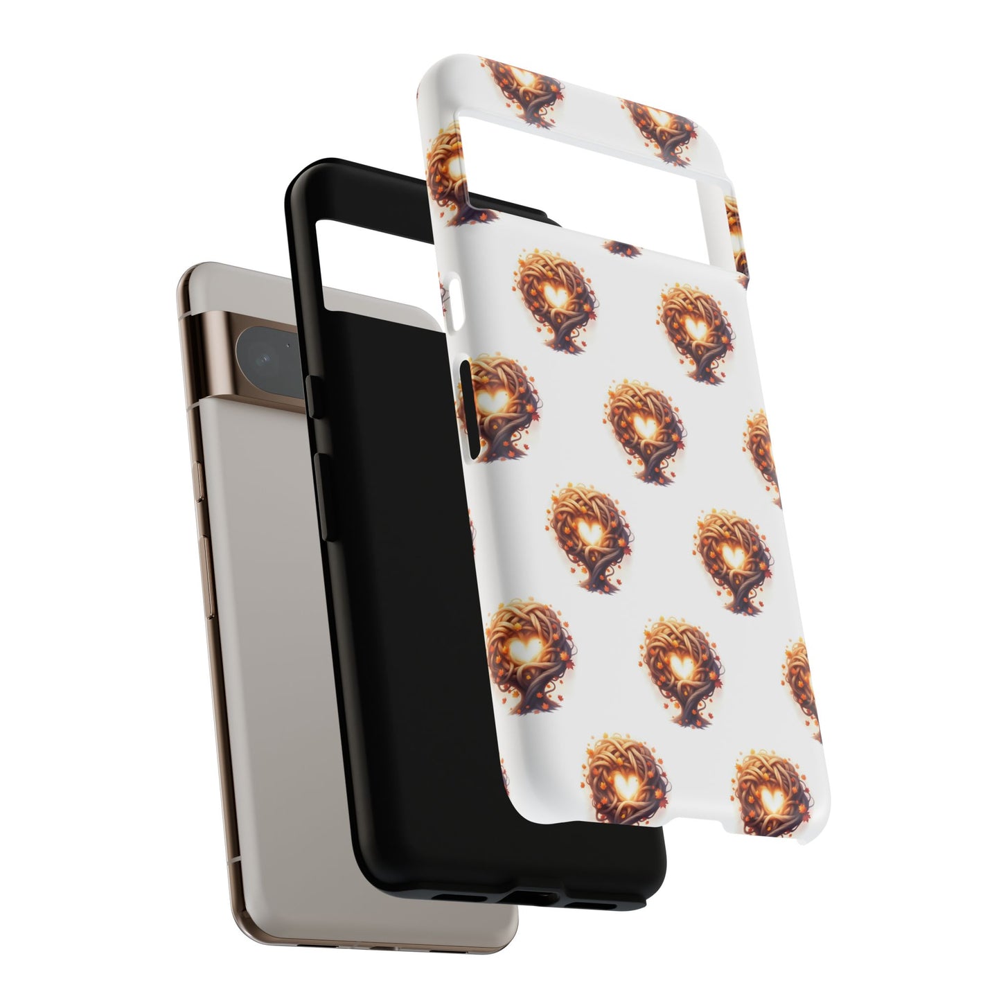 Stylish Phone Case, Tough Cases with Unique Design, Durable Smartphone Cover, Gift for Tech Lovers, Trendy Phone Accessory, Autumn Design