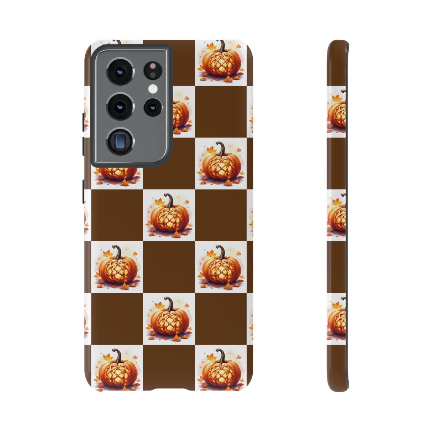 Pumpkin Phone Case, Fall Decor, Halloween Gift, Autumn Accessories, Cute Smartphone Cover, Tough Cases - Celtic Scents