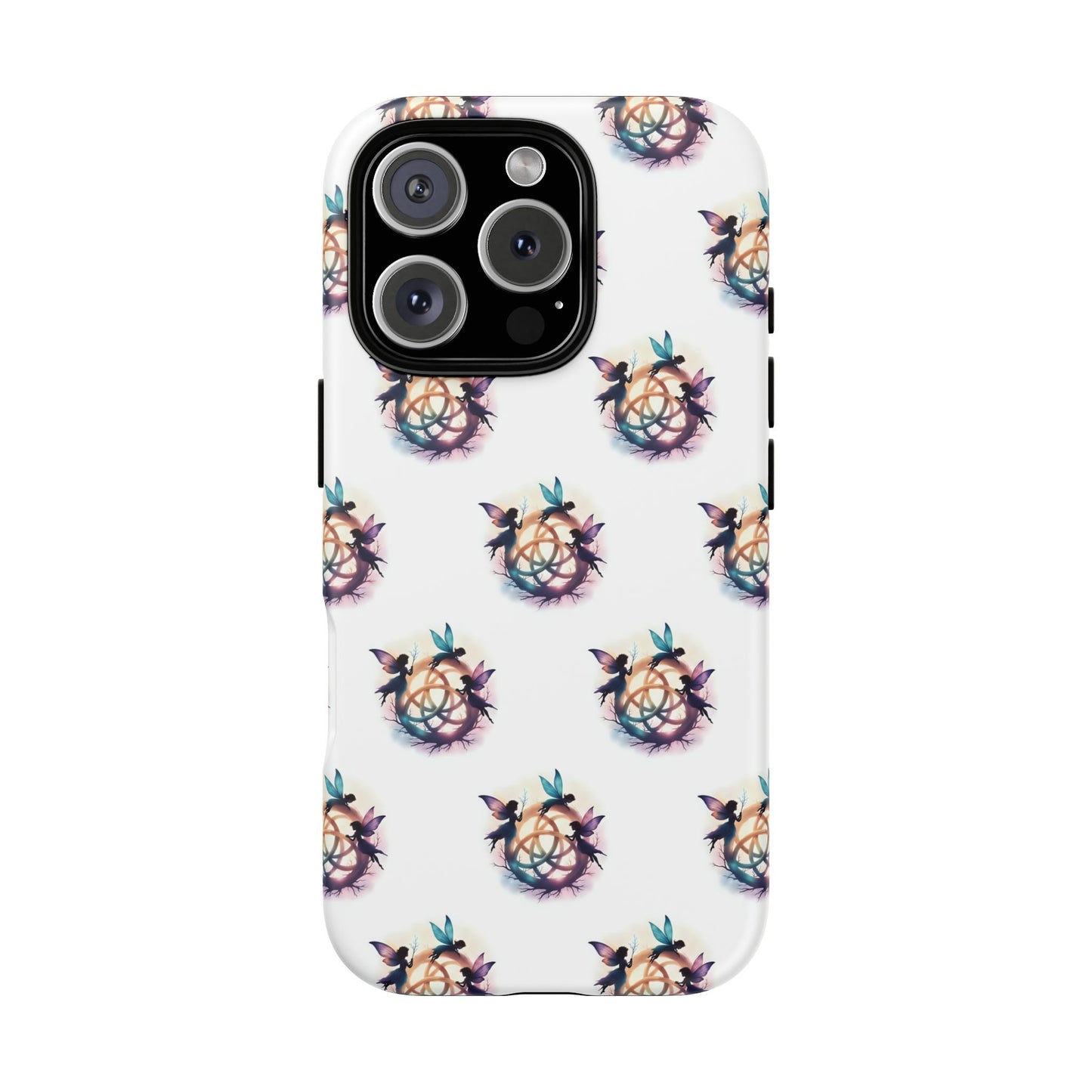 Tough Cases - Celtic Fairies Phone Case, Colorful Phone Cover, Fairy Lover Gift, Trendy Smartphone Accessory