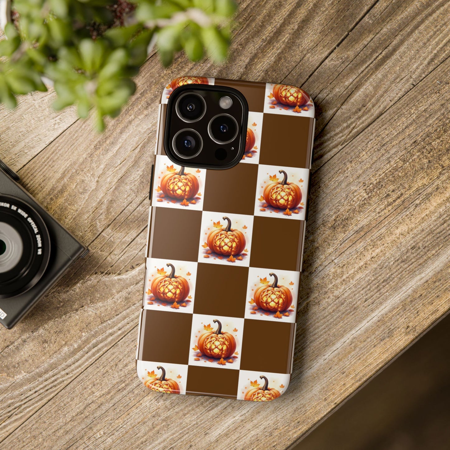 Pumpkin Phone Case, Fall Decor, Halloween Gift, Autumn Accessories, Cute Smartphone Cover, Tough Cases