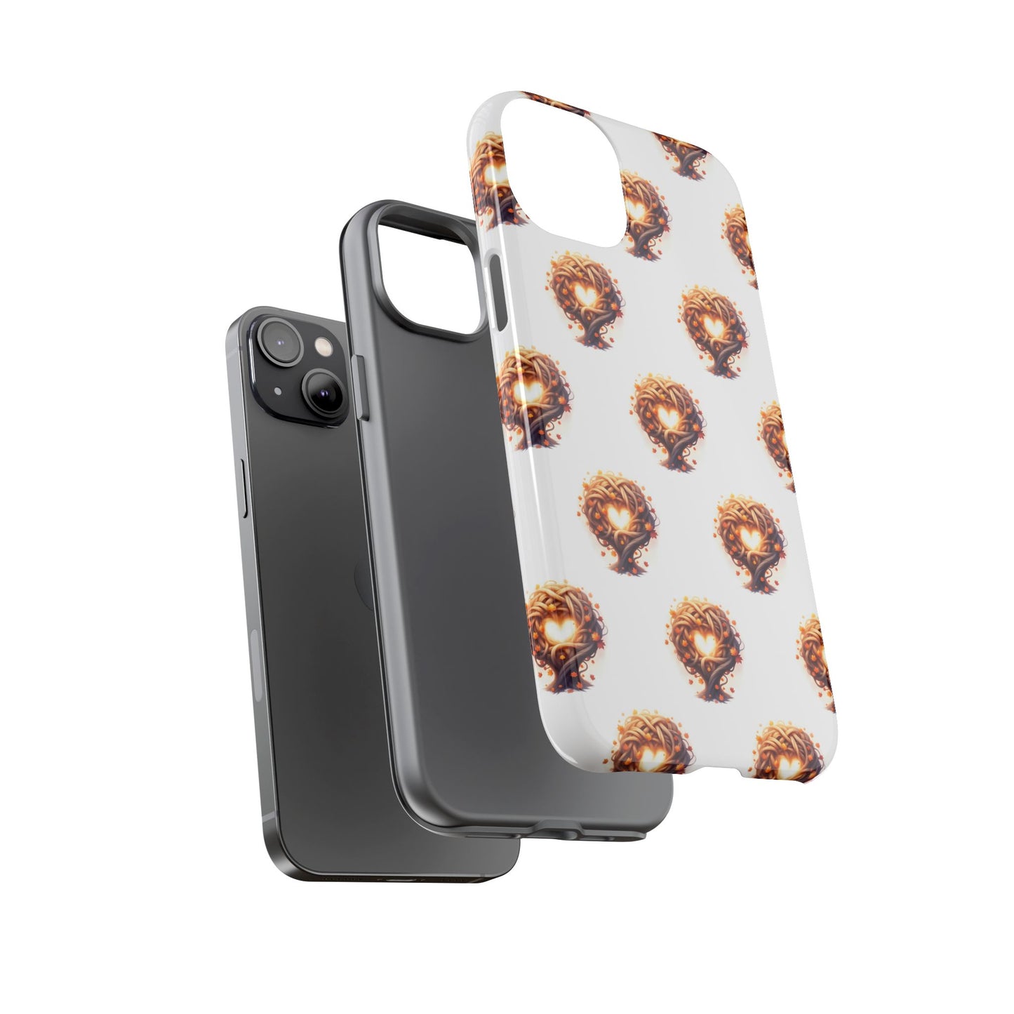 Stylish Phone Case, Tough Cases with Unique Design, Durable Smartphone Cover, Gift for Tech Lovers, Trendy Phone Accessory, Autumn Design