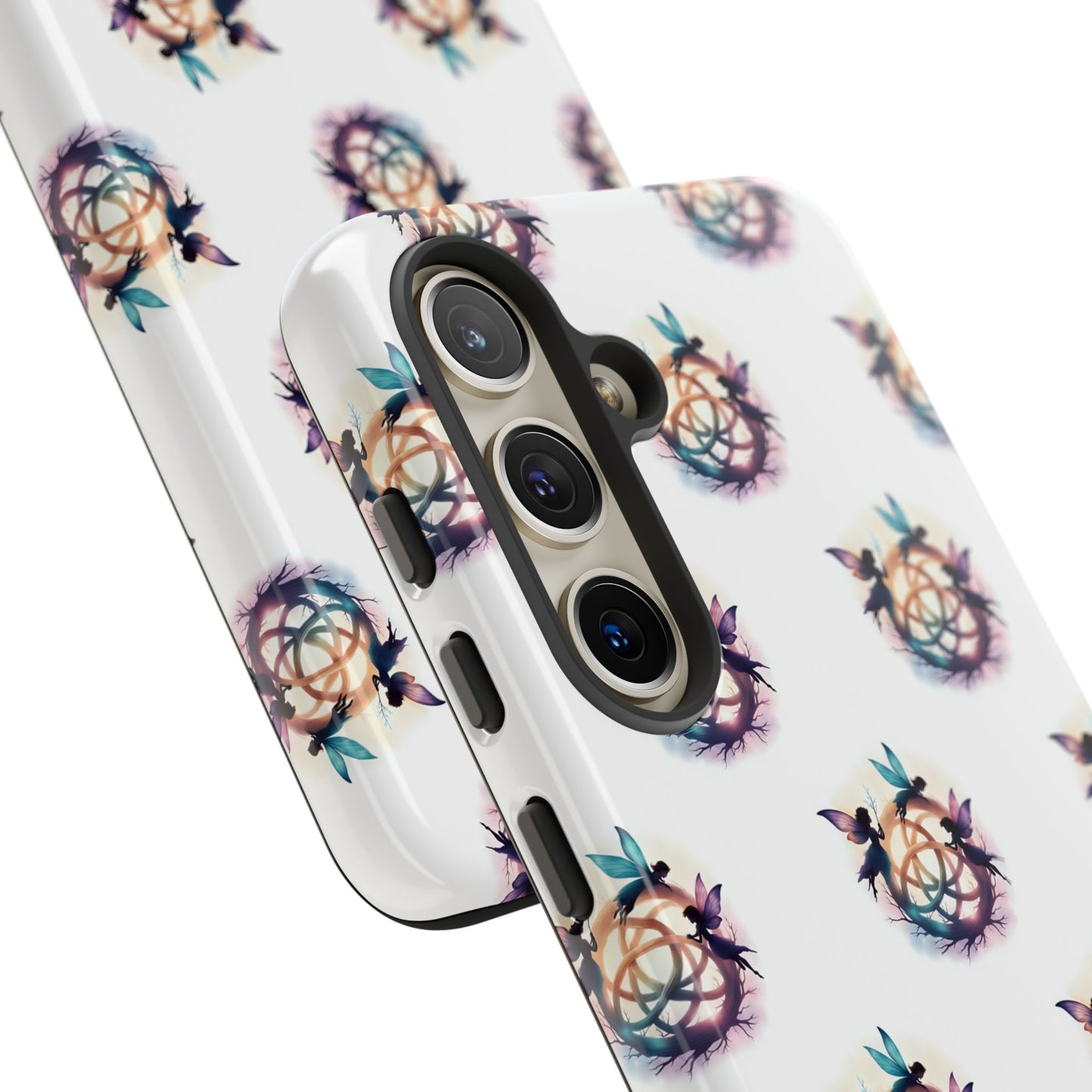 Tough Cases - Celtic Fairies Phone Case, Colorful Phone Cover, Fairy Lover Gift, Trendy Smartphone Accessory