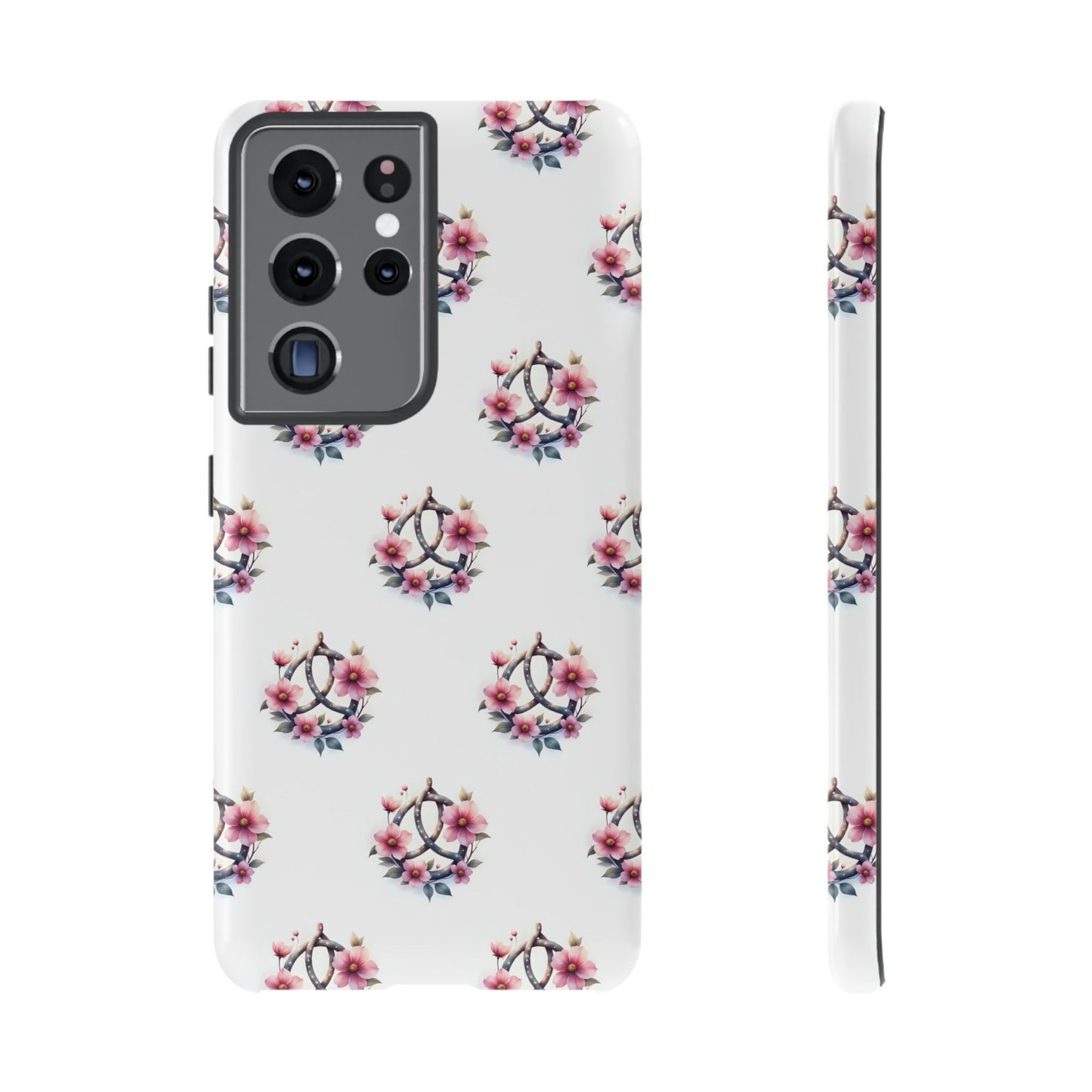 Floral Phone Case, Tough Phone Cover, Cute Protection for Mobile, Gift for Her, Celtic Knot Floral Pattern Case - Celtic Scents