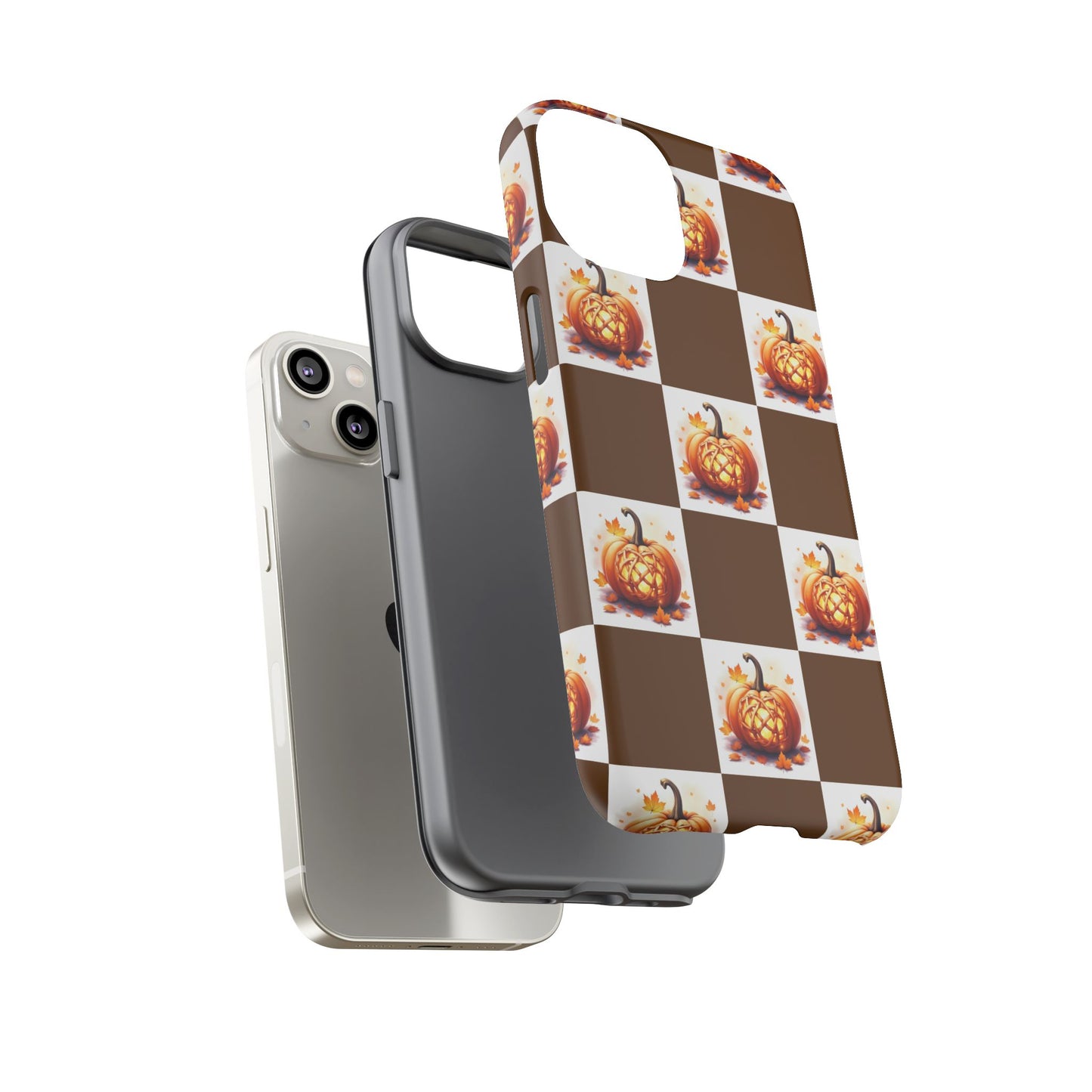 Pumpkin Phone Case, Fall Decor, Halloween Gift, Autumn Accessories, Cute Smartphone Cover, Tough Cases