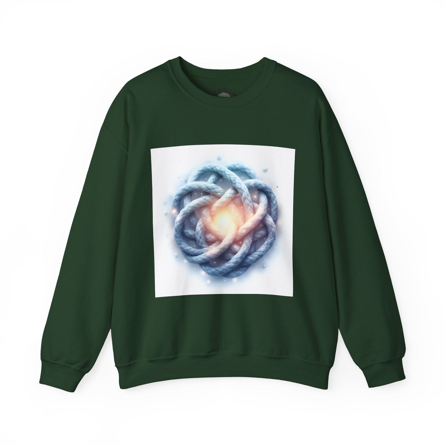 Cozy Artistic Crewneck Sweatshirt with Unique Design, Unisex Sweatshirt, Casual Fashion, Gift for Art Lovers, Comfortable Layering Piece - Celtic Scents