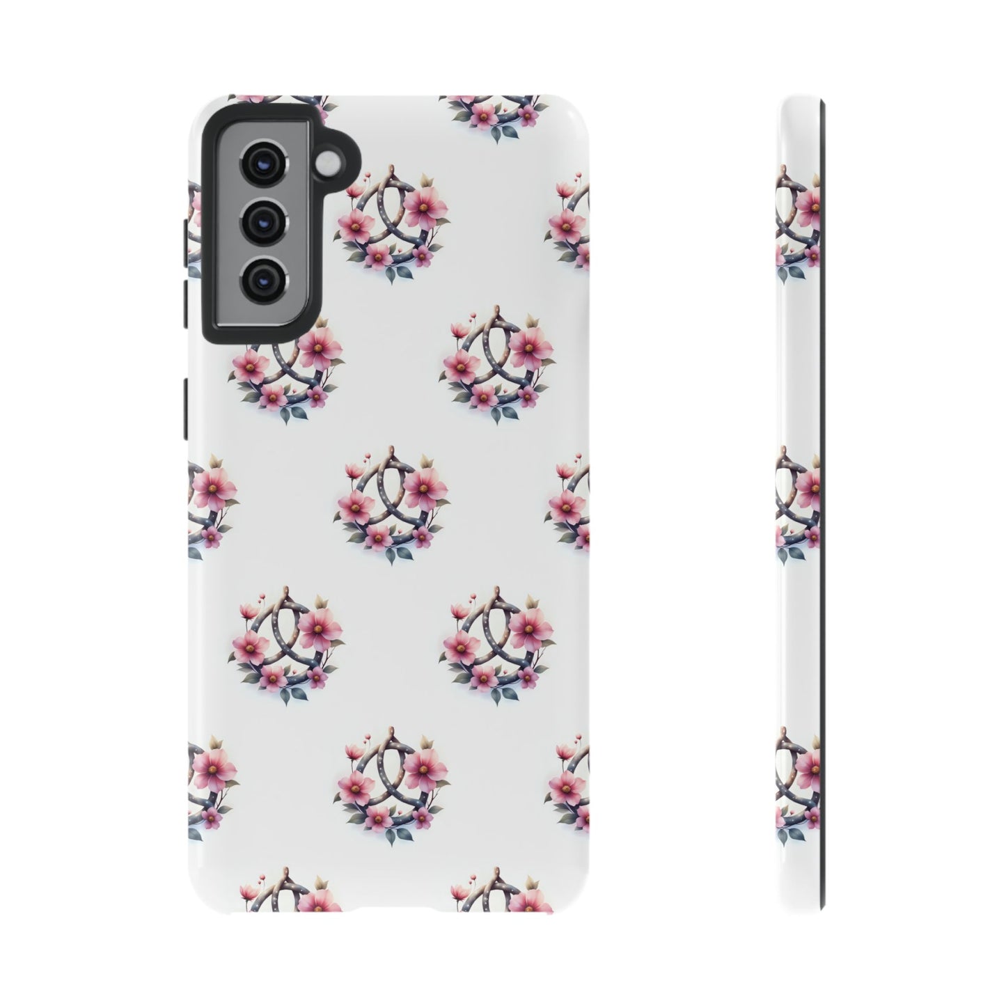 Floral Phone Case, Tough Phone Cover, Cute Protection for Mobile, Gift for Her, Celtic Knot Floral Pattern Case - Celtic Scents