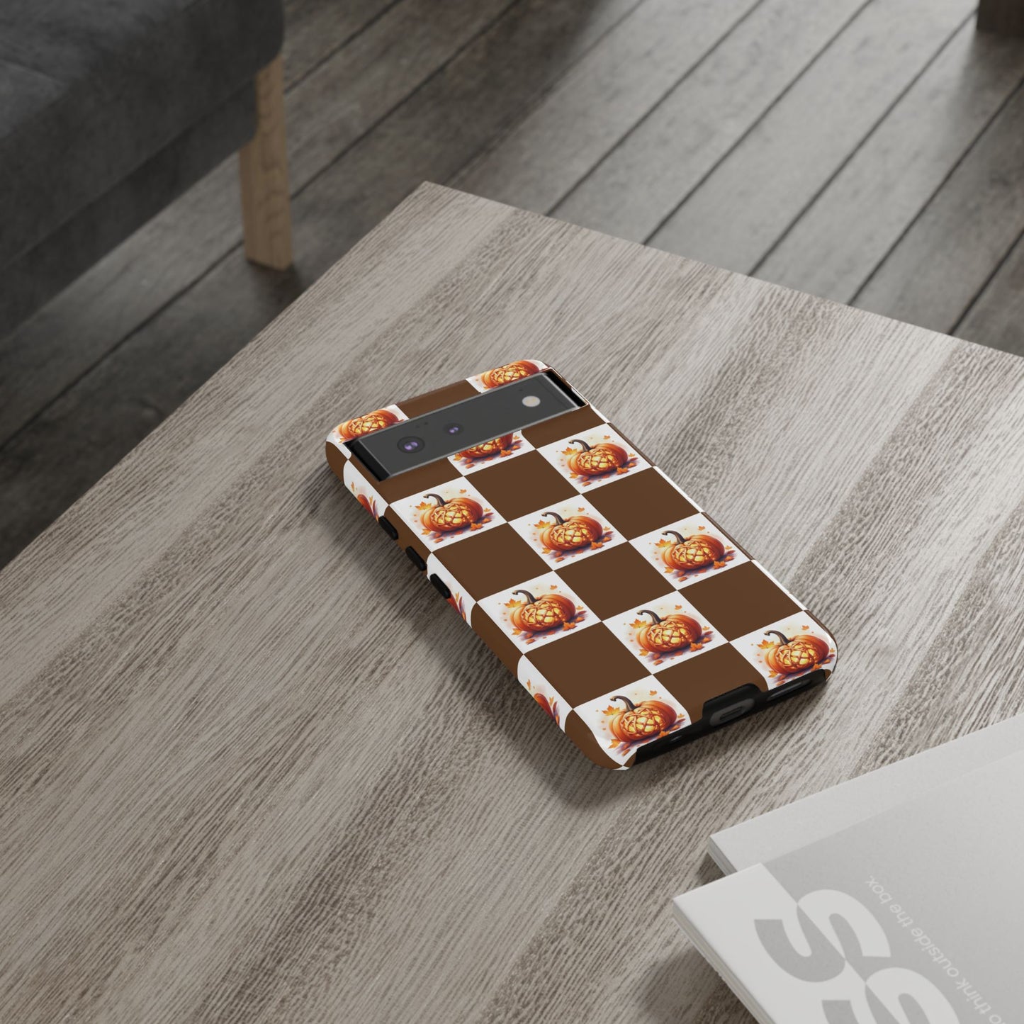 Pumpkin Phone Case, Fall Decor, Halloween Gift, Autumn Accessories, Cute Smartphone Cover, Tough Cases