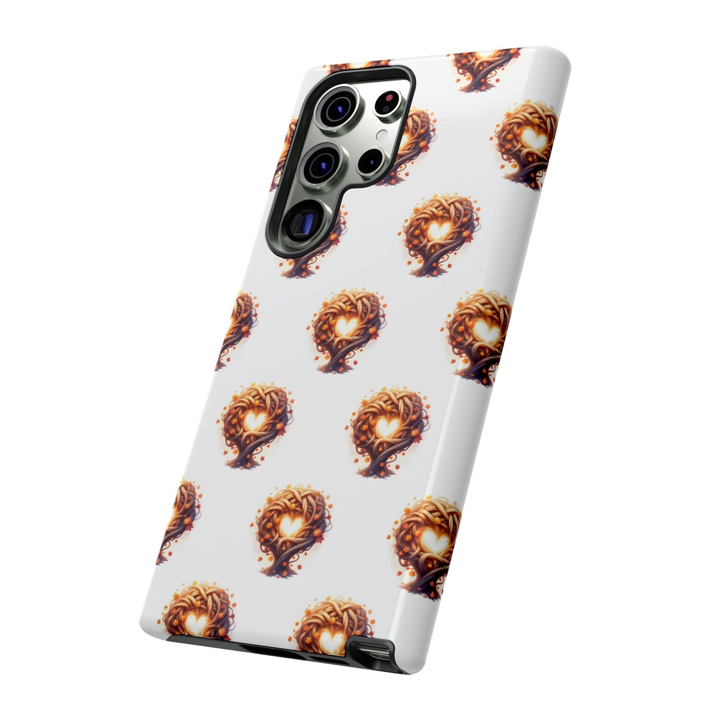 Stylish Phone Case, Tough Cases with Unique Design, Durable Smartphone Cover, Gift for Tech Lovers, Trendy Phone Accessory, Autumn Design