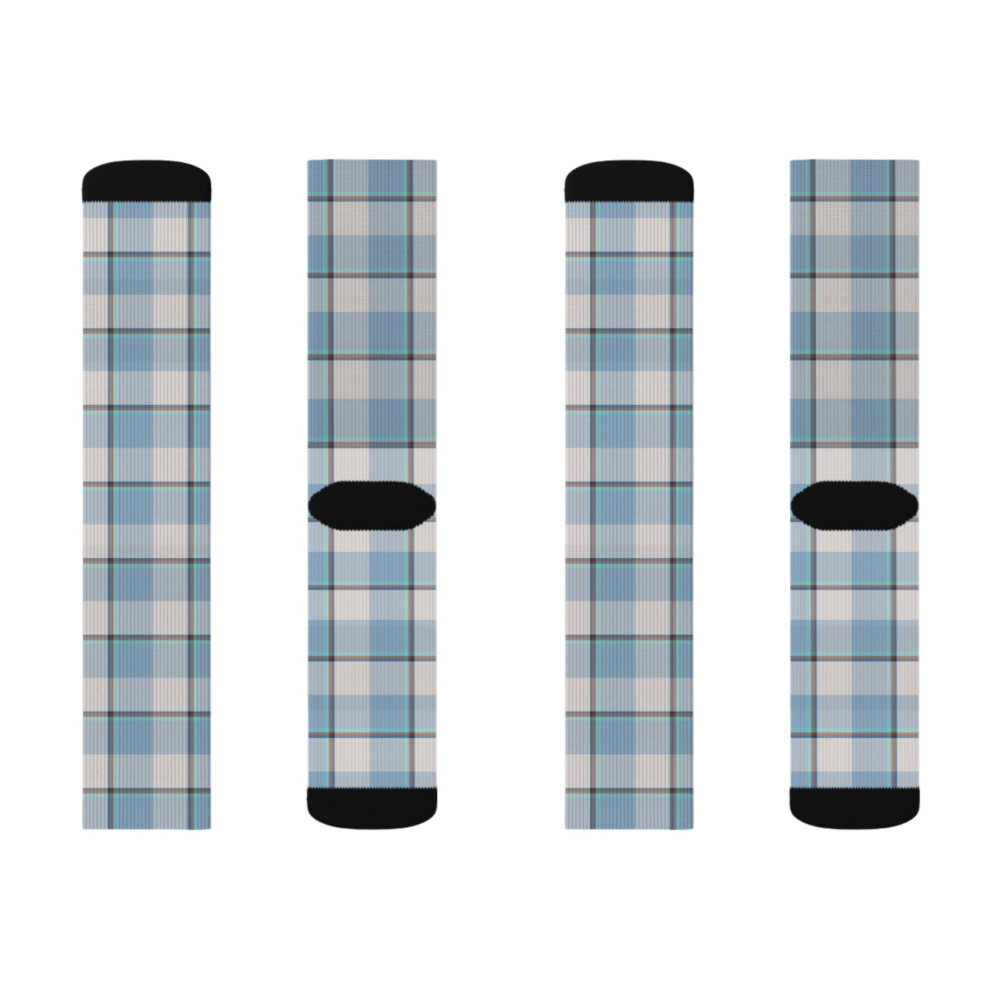 Plaid Sublimation Socks for Stylish Comfort, Gift for Him/Her, Cozy Everyday Wear - Celtic Scents
