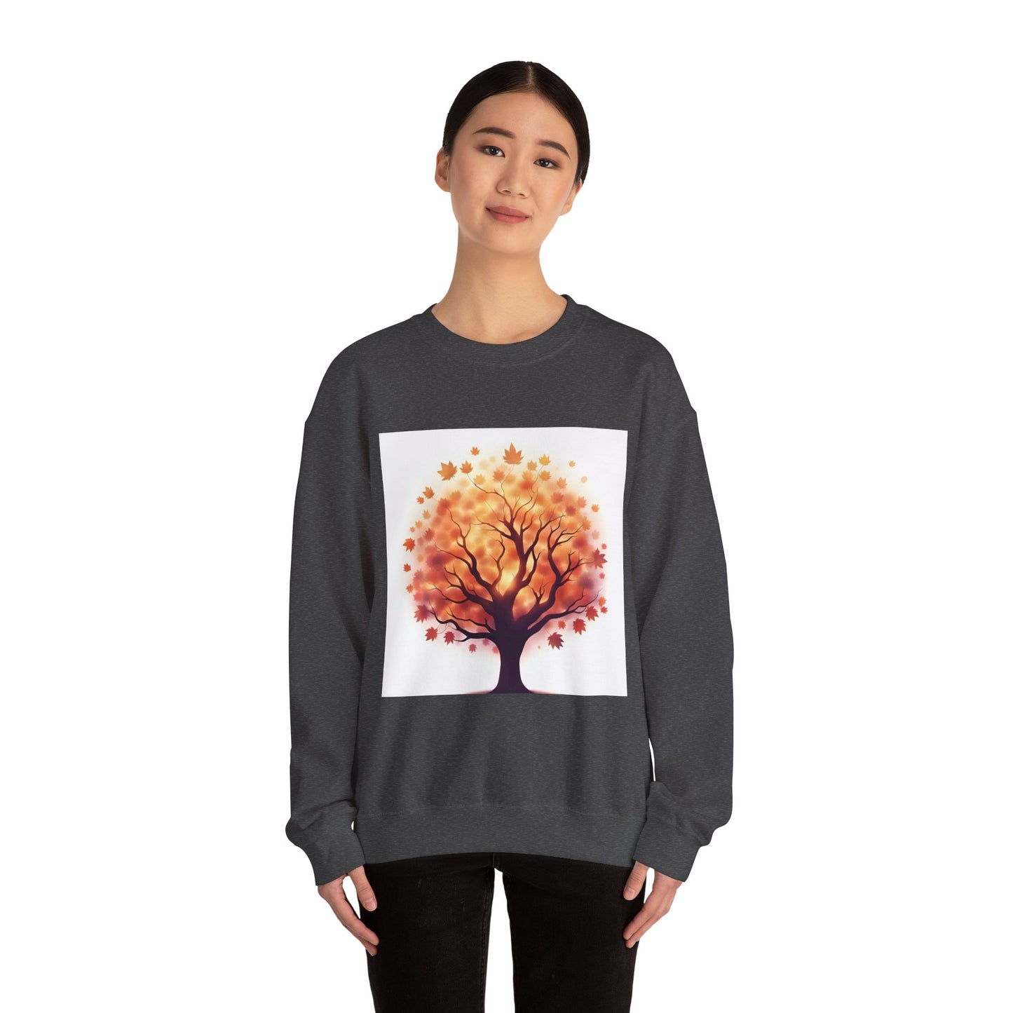 Autumn Tree Sweatshirt | Cozy Fall Apparel, Gift for Nature Lovers, Unisex Crewneck, Tree Design Sweatshirt, Ideal for Thanksgiving - Celtic Scents