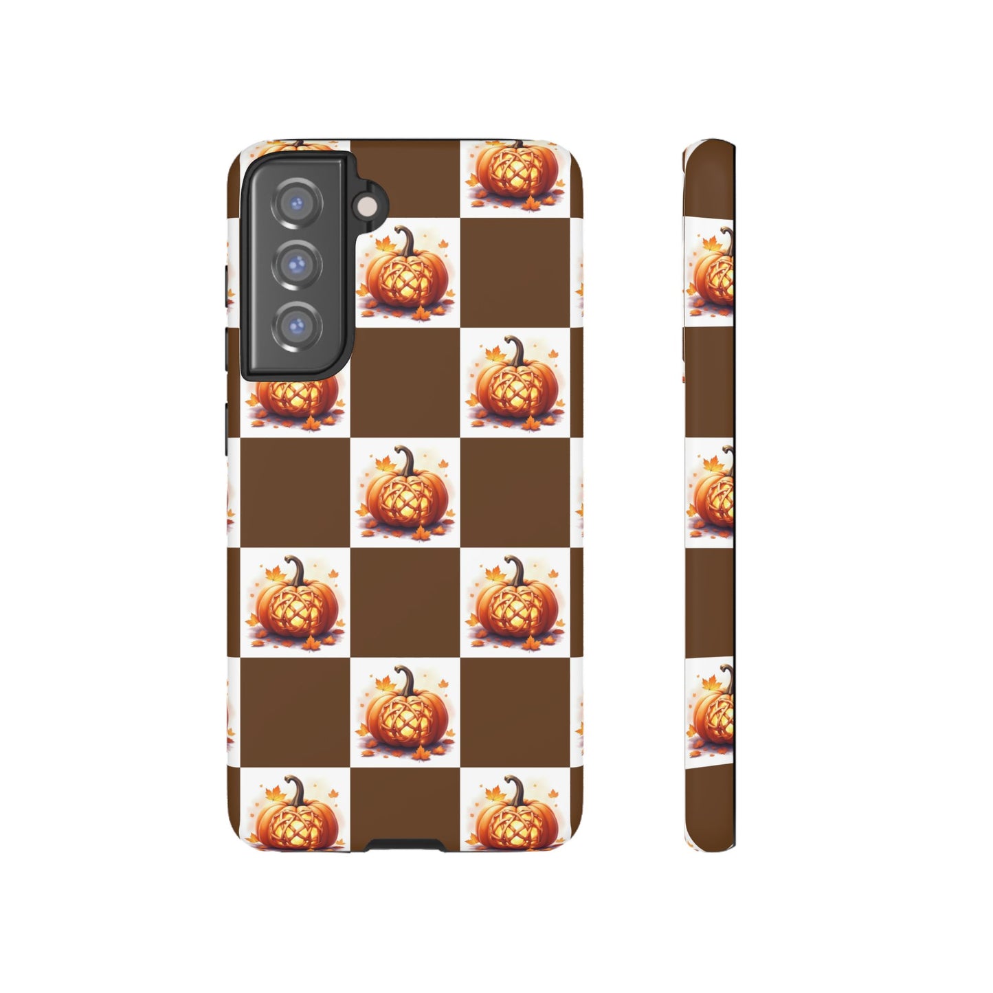 Pumpkin Phone Case, Fall Decor, Halloween Gift, Autumn Accessories, Cute Smartphone Cover, Tough Cases - Celtic Scents