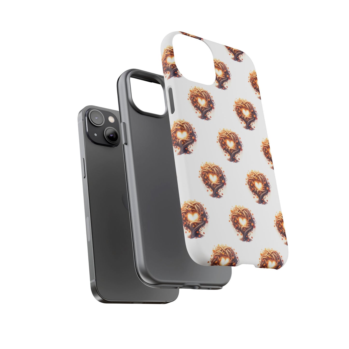 Stylish Phone Case, Tough Cases with Unique Design, Durable Smartphone Cover, Gift for Tech Lovers, Trendy Phone Accessory, Autumn Design