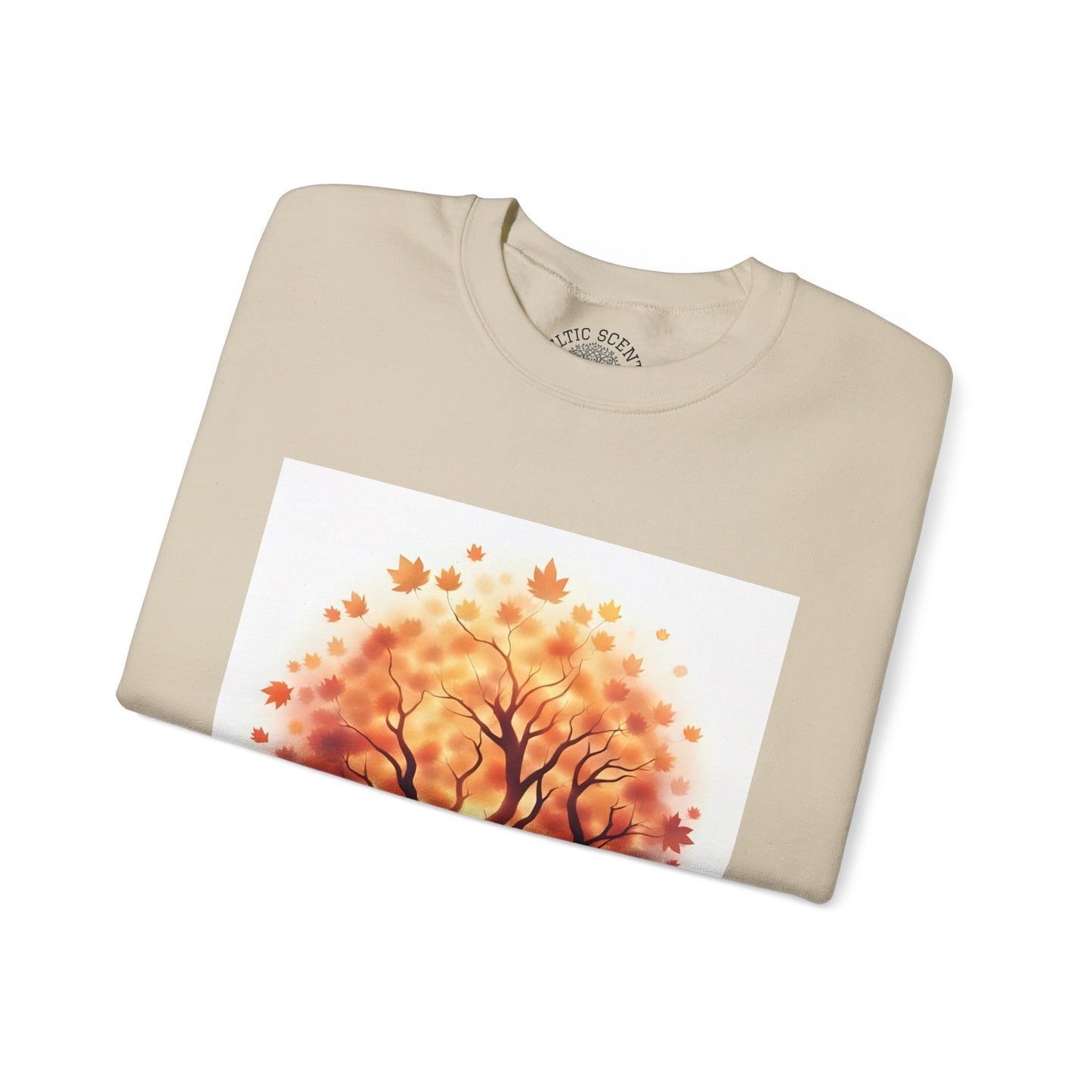 Autumn Tree Sweatshirt | Cozy Fall Apparel, Gift for Nature Lovers, Unisex Crewneck, Tree Design Sweatshirt, Ideal for Thanksgiving - Celtic Scents