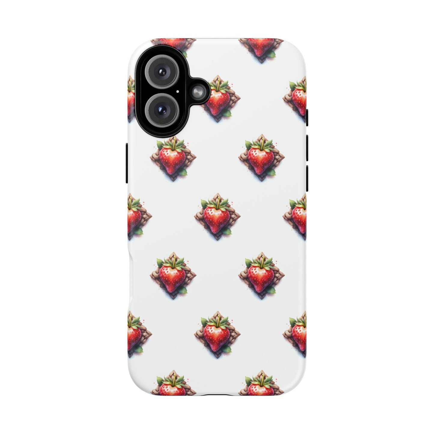 Strawberry Celtic Knot Phone Case, Cute Phone Cover, Gift for Her, Custom Smartphone Case, Funky Accessories, Valentine's Day Gift