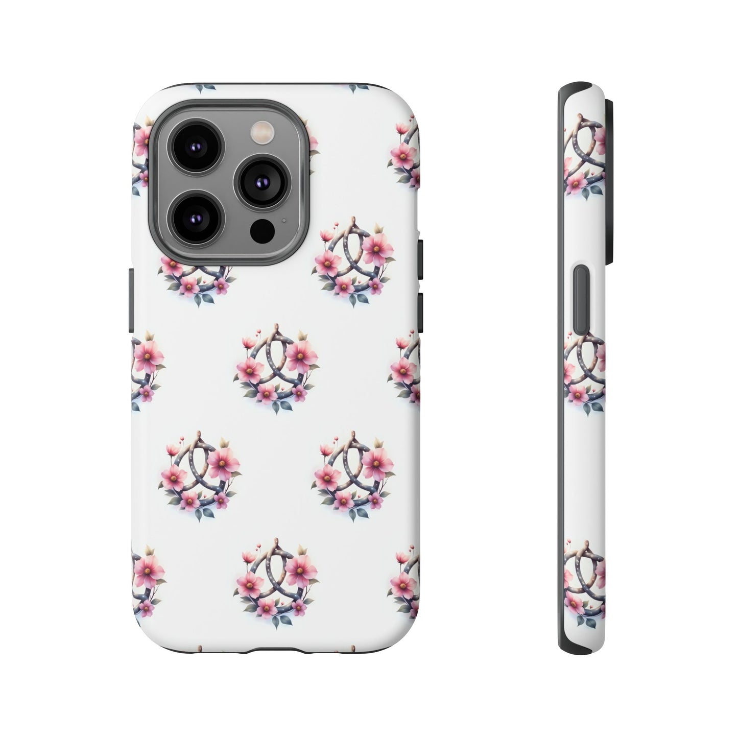 Floral Phone Case, Tough Phone Cover, Cute Protection for Mobile, Gift for Her, Celtic Knot Floral Pattern Case - Celtic Scents