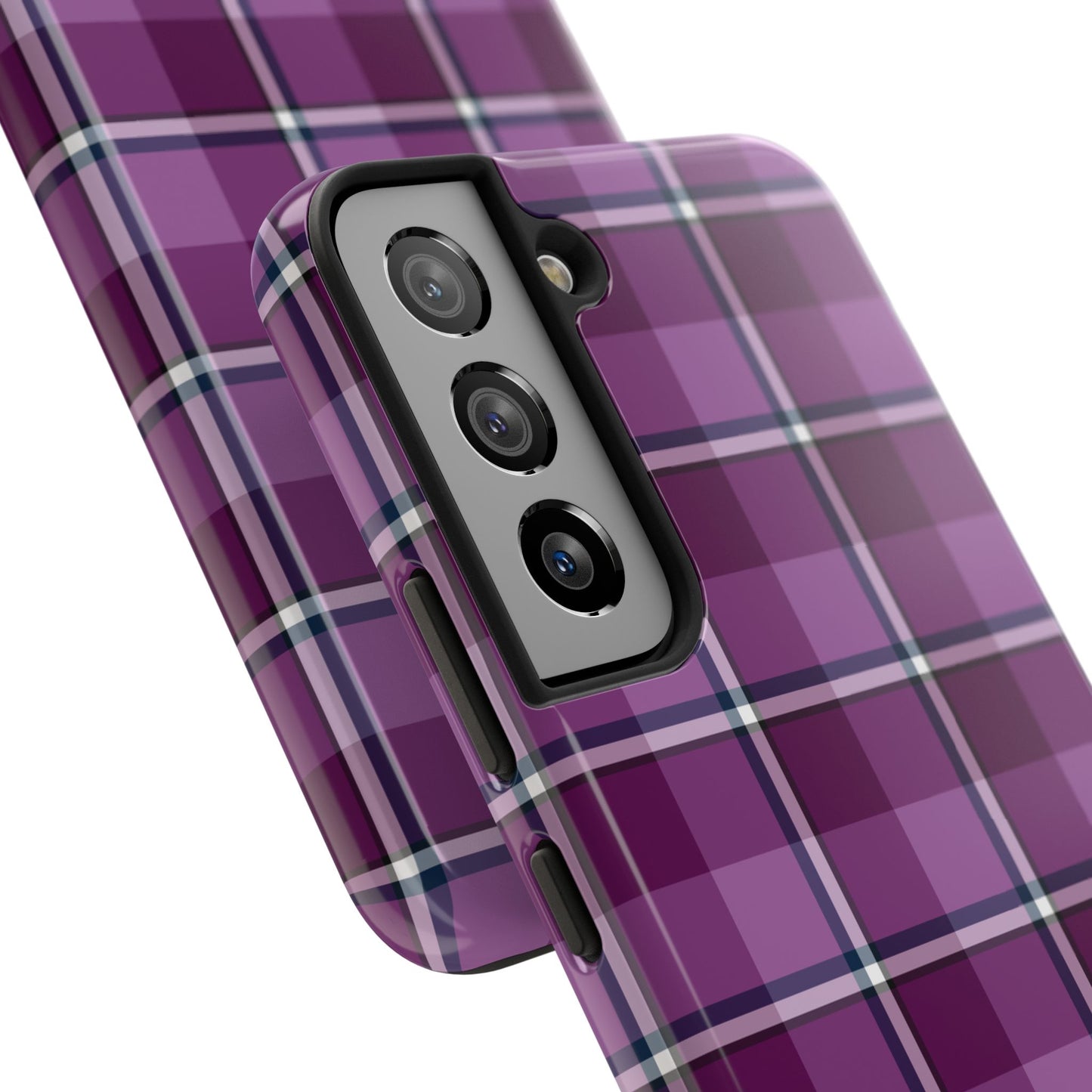 Plaid Tough Phone Case, Stylish Cell Phone Cover for All Occasions, Perfect Gift for Tech Lovers