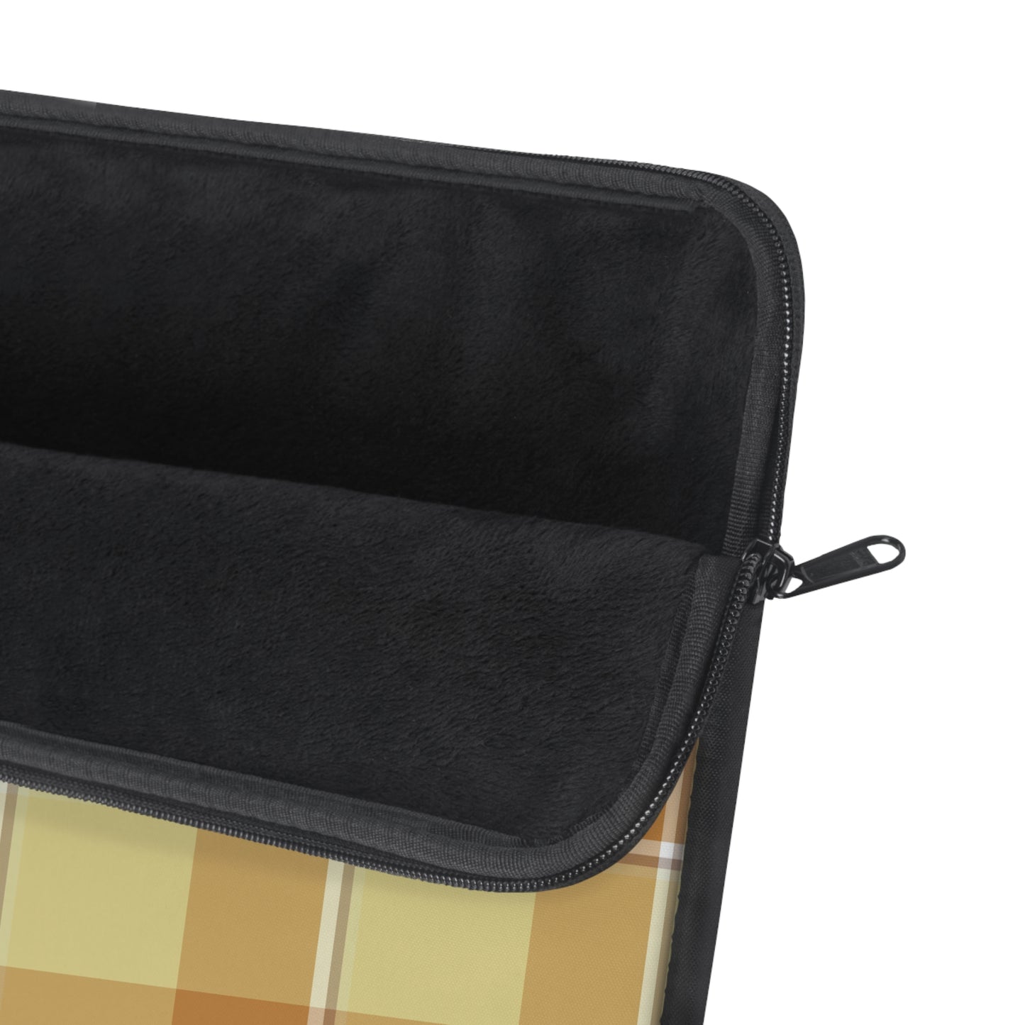 Personalized Plaid Laptop Sleeve, Custom Tech Case, Stylish Computer Cover - Celtic Scents