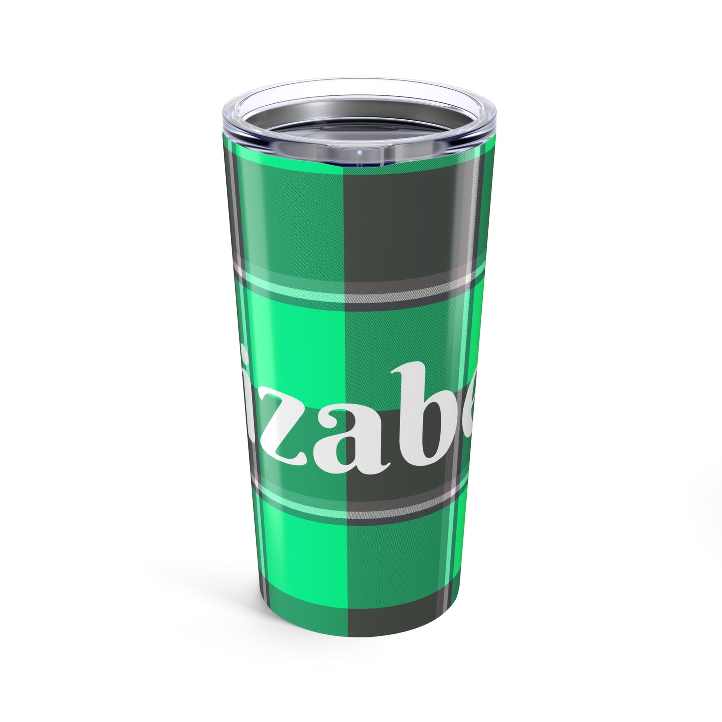 Plaid Personalized Tumbler, Custom Travel Mug, Insulated Drinkware, Eco-Friendly Cup, Perfect for Gifts - Celtic Scents