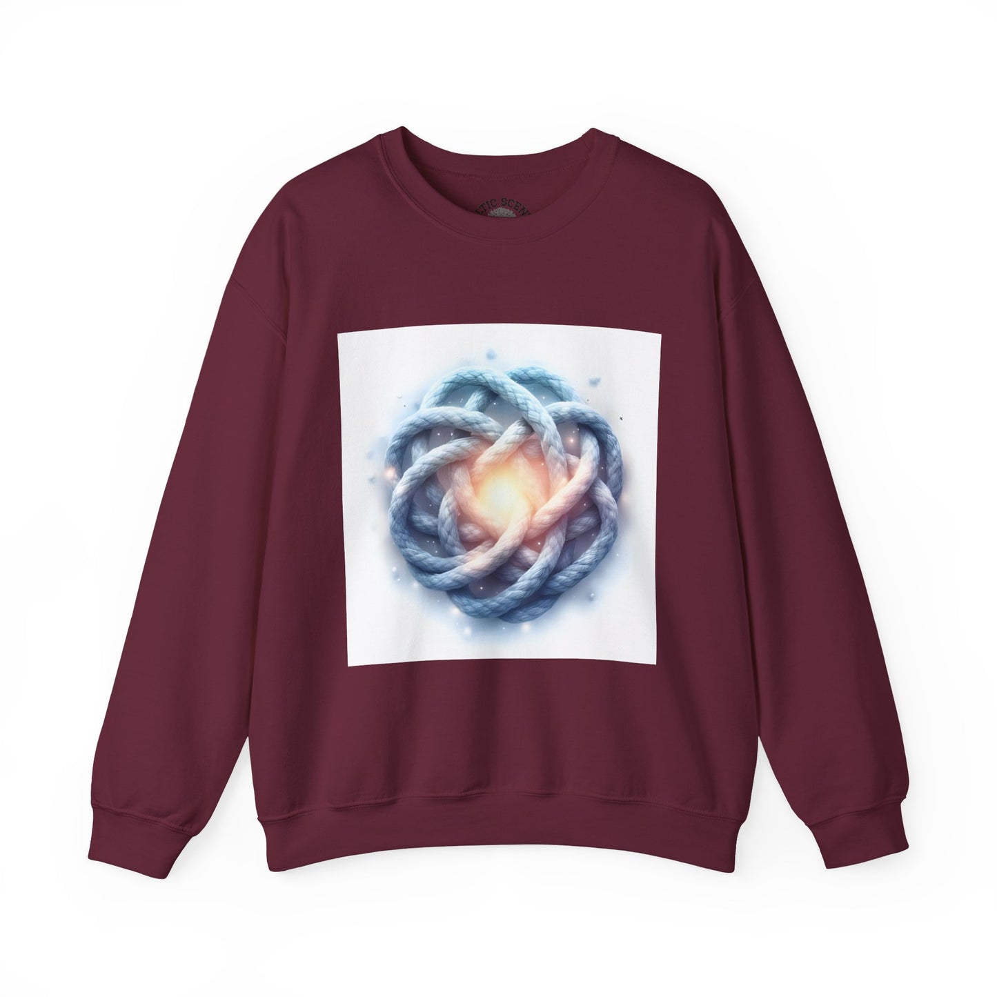 Cozy Artistic Crewneck Sweatshirt with Unique Design, Unisex Sweatshirt, Casual Fashion, Gift for Art Lovers, Comfortable Layering Piece - Celtic Scents