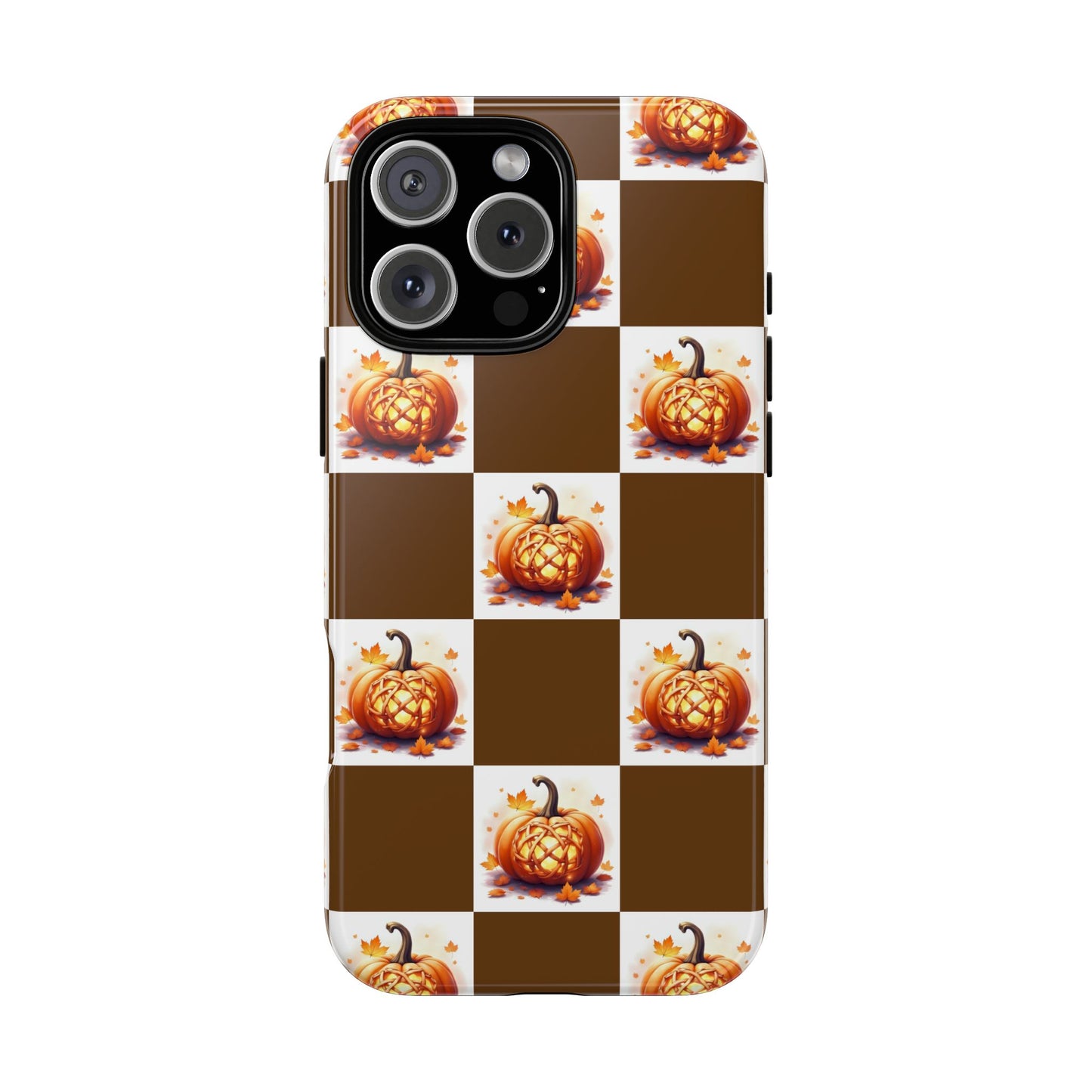 Pumpkin Phone Case, Fall Decor, Halloween Gift, Autumn Accessories, Cute Smartphone Cover, Tough Cases