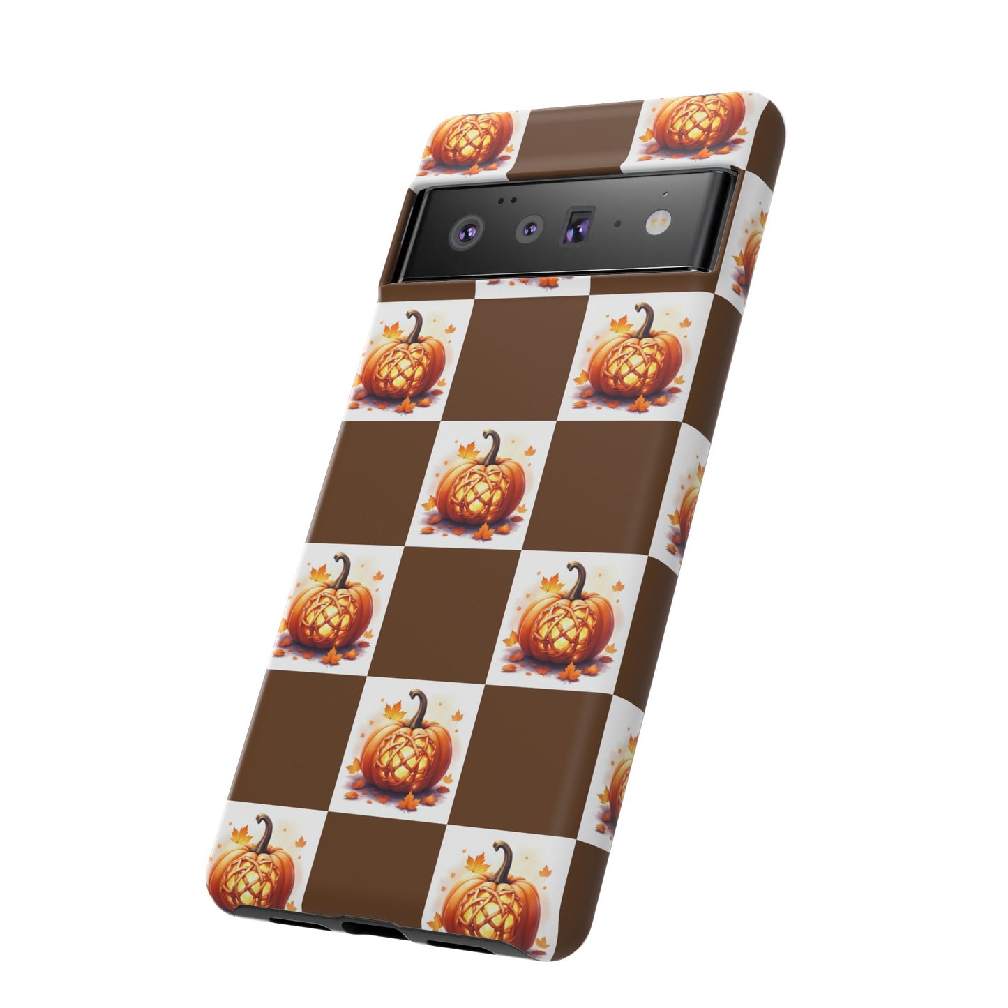 Pumpkin Phone Case, Fall Decor, Halloween Gift, Autumn Accessories, Cute Smartphone Cover, Tough Cases